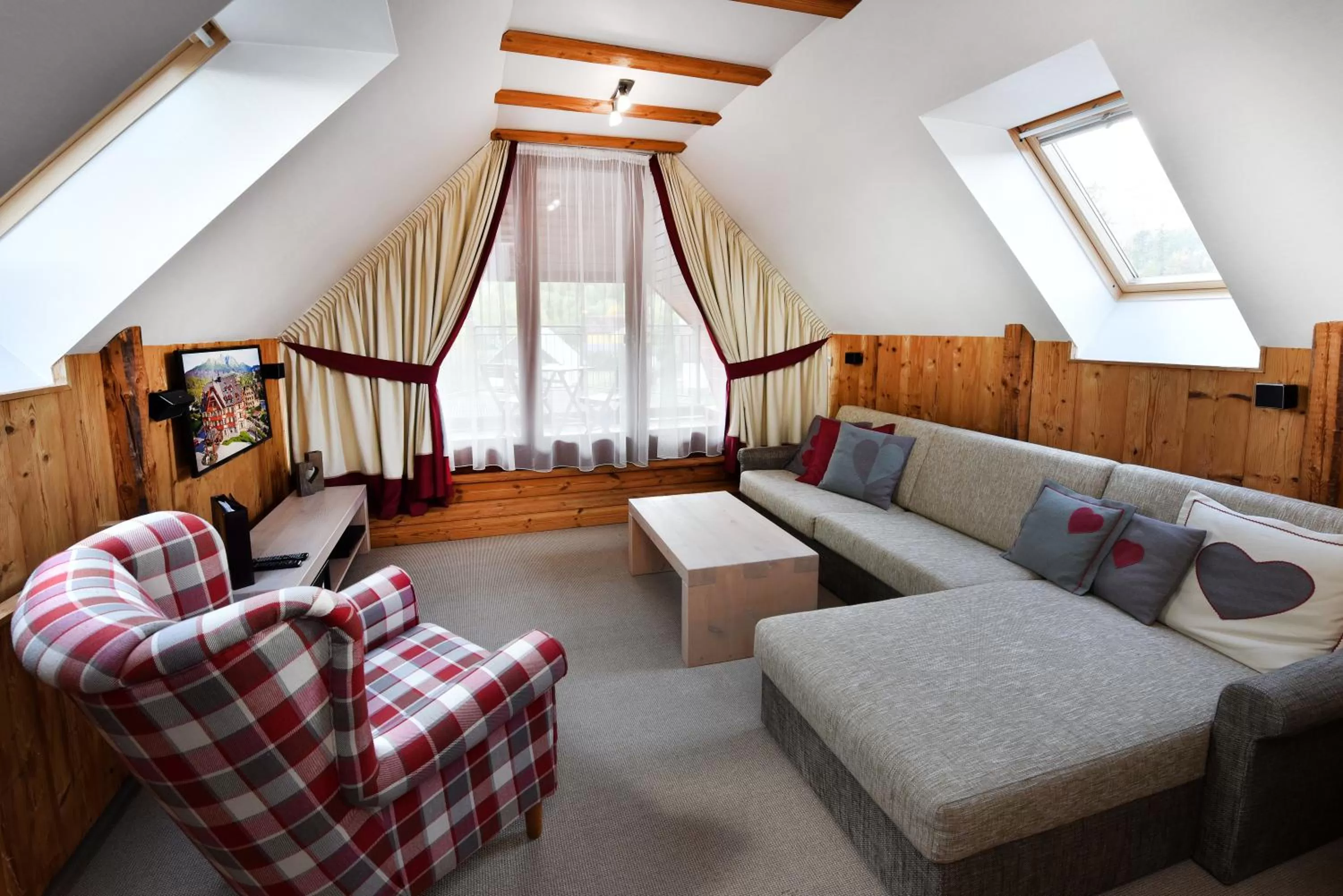 Living room in APLEND Hotel Kukučka