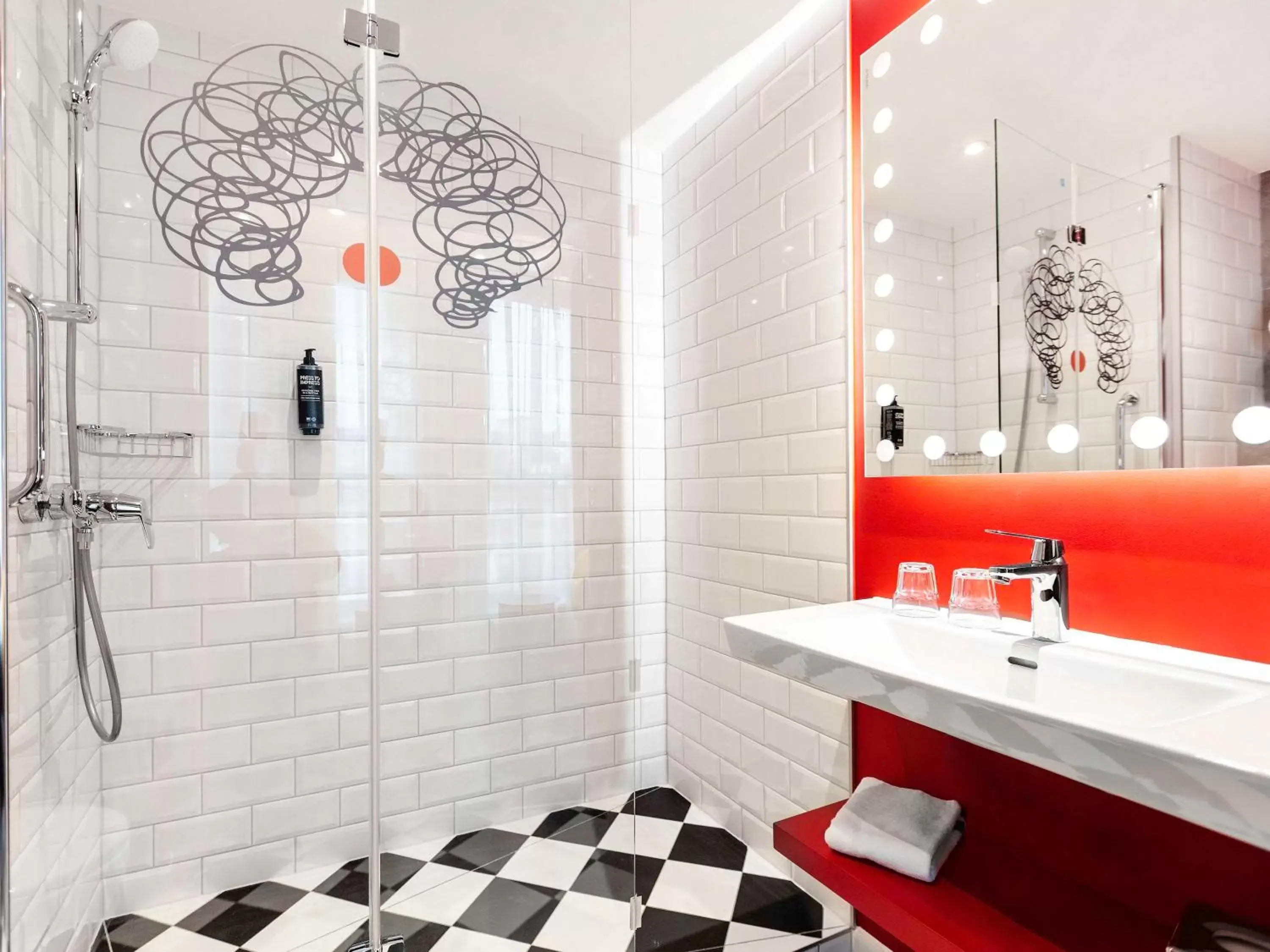 Bedroom, Bathroom in ibis Styles Szczecin Stare Miasto