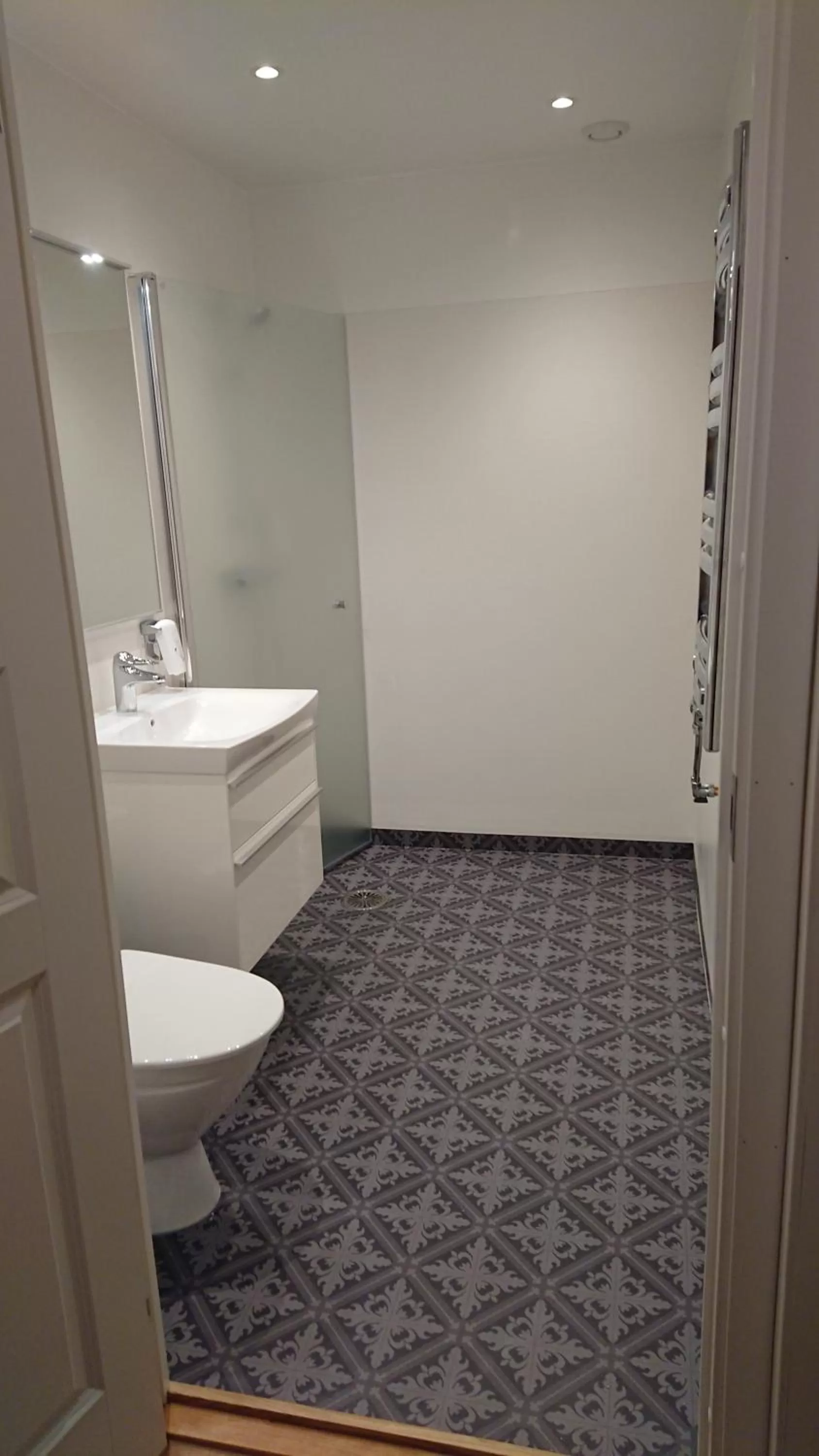 Bathroom in Best Western Centralhotellet