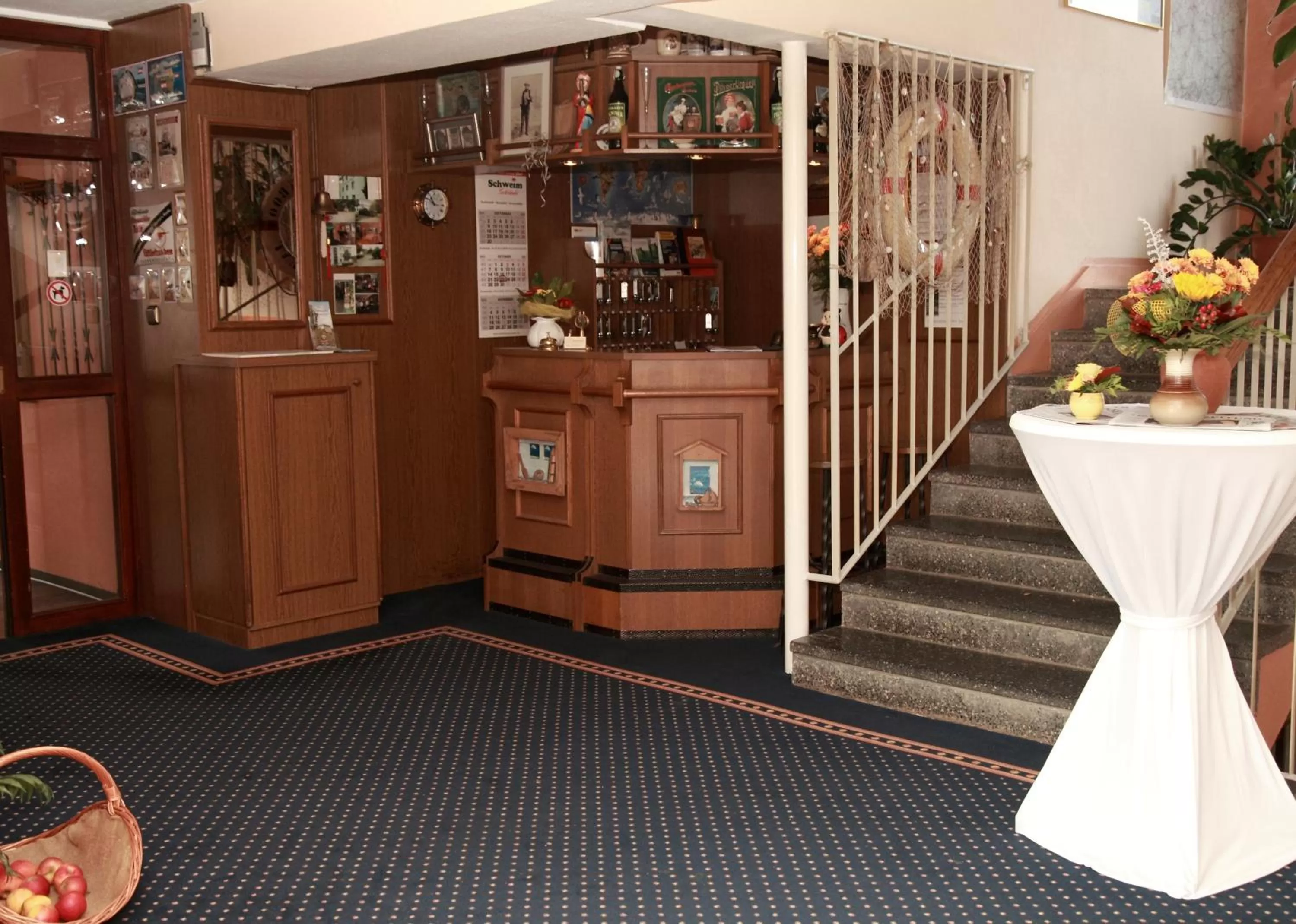 Lobby or reception in Hotel Bertramshof