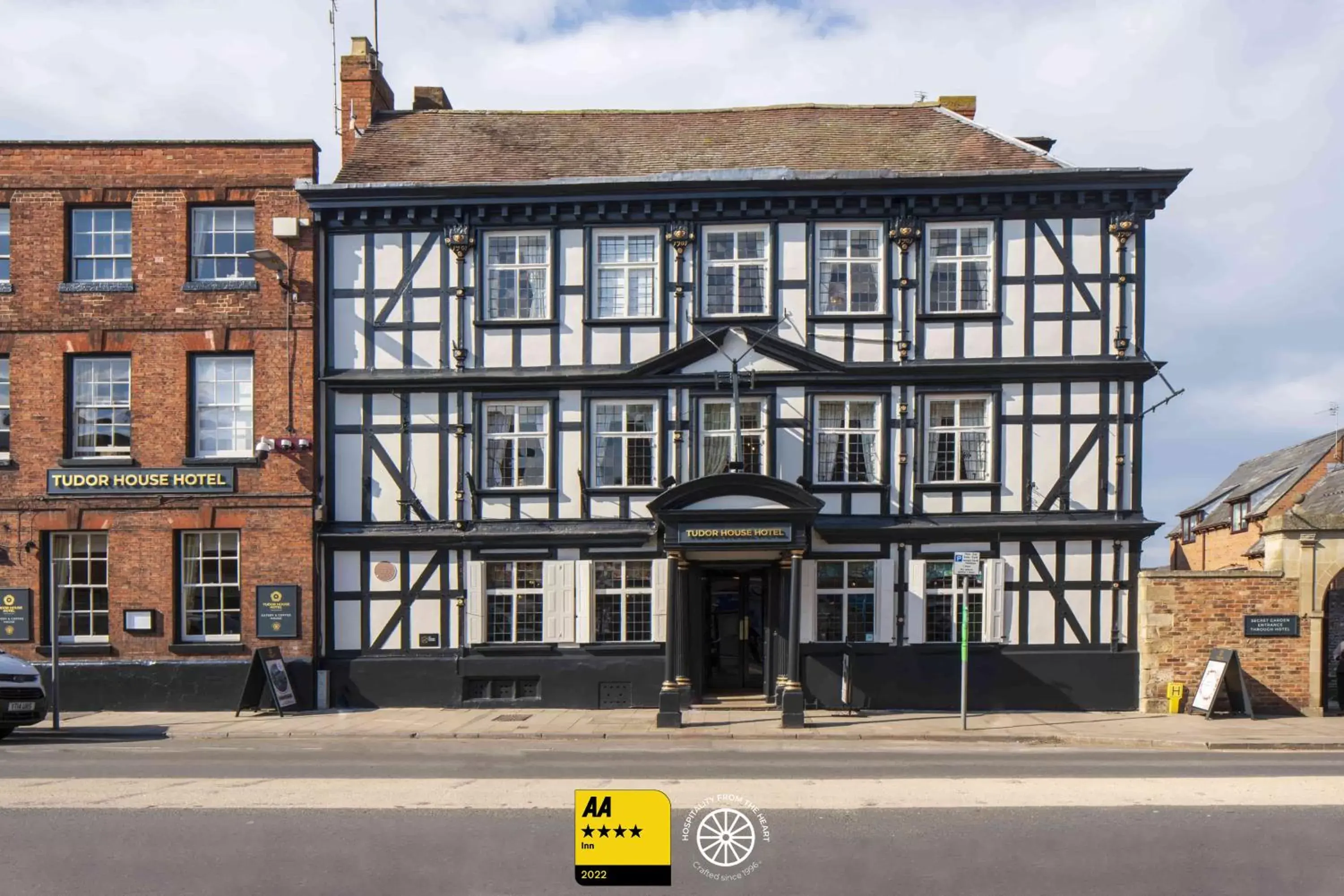 Property Building in The Tudor House Hotel, Tewkesbury, Gloucestershire