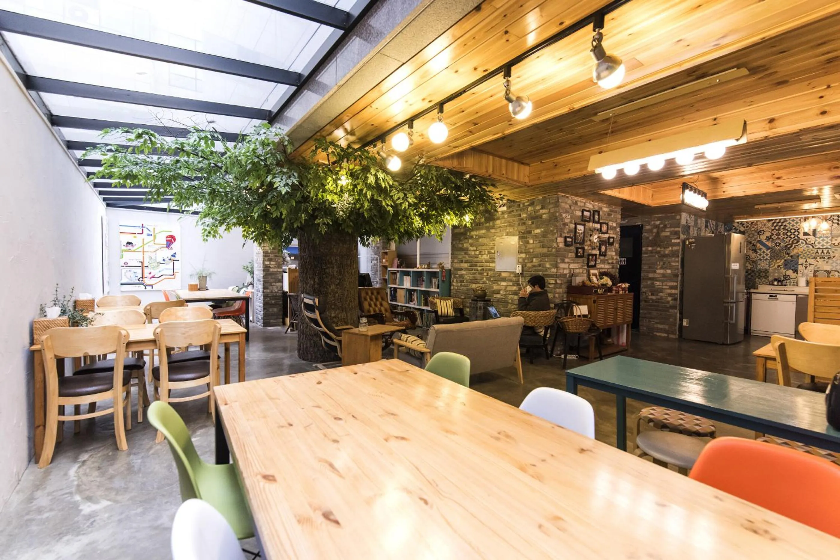 Lobby or reception in Twin Rabbit Guesthouse