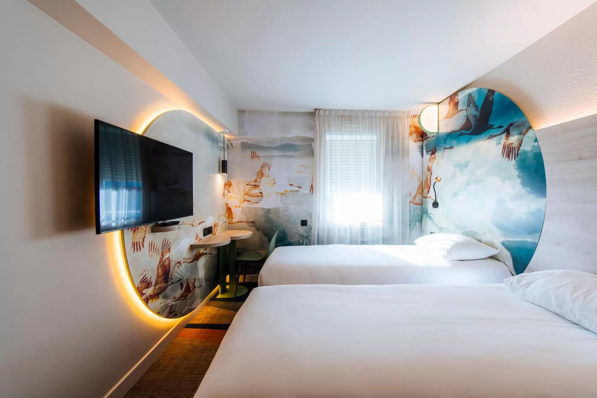 Bed in ibis Styles Antibes