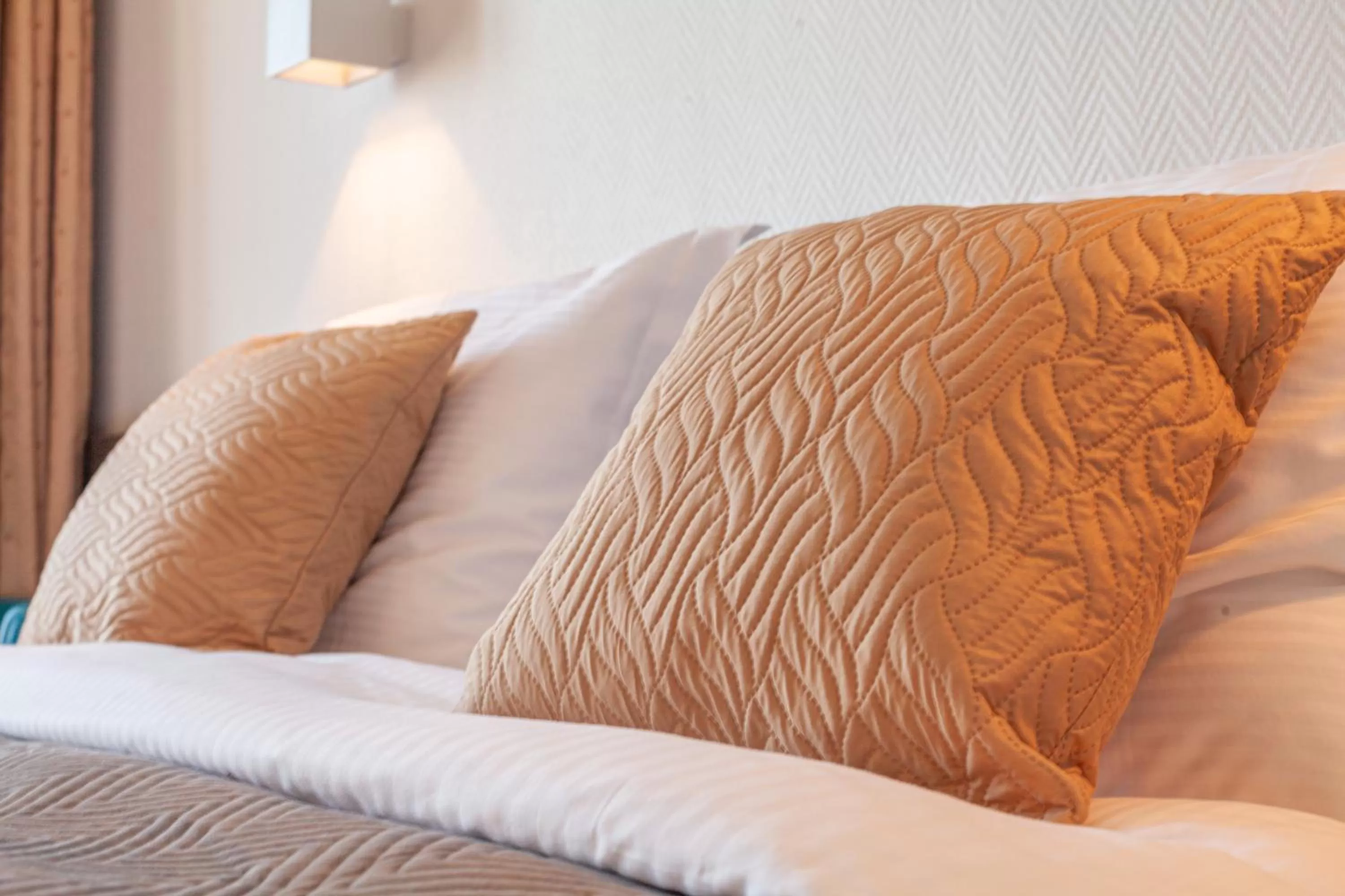 Bed in Hotel Monaco Zeebrugge Beach by Rikas Hotels