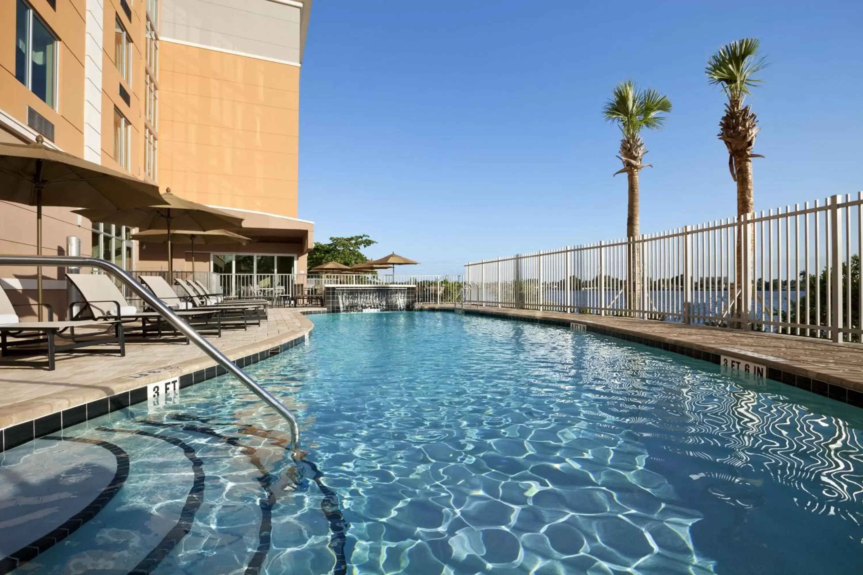 Swimming Pool in Cambria Hotel Miami Airport - Blue Lagoon
