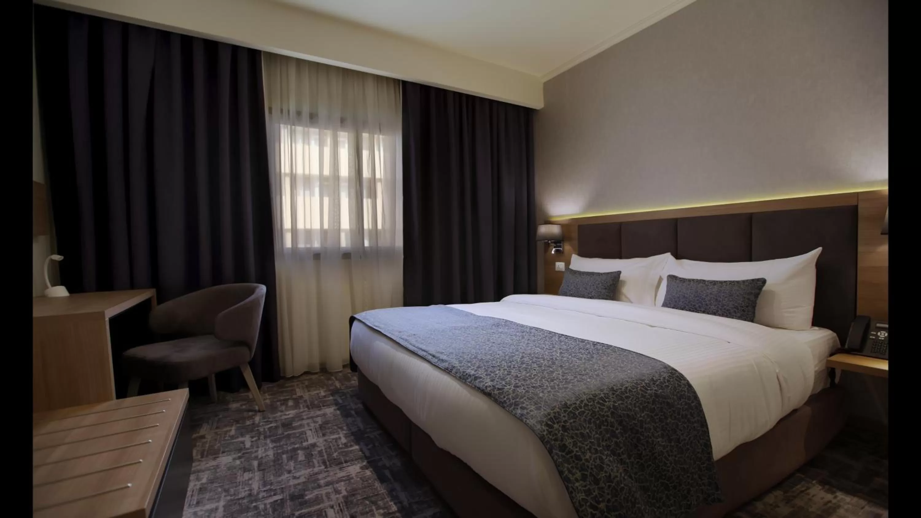 Bedroom, Bed in Hotel De Ville