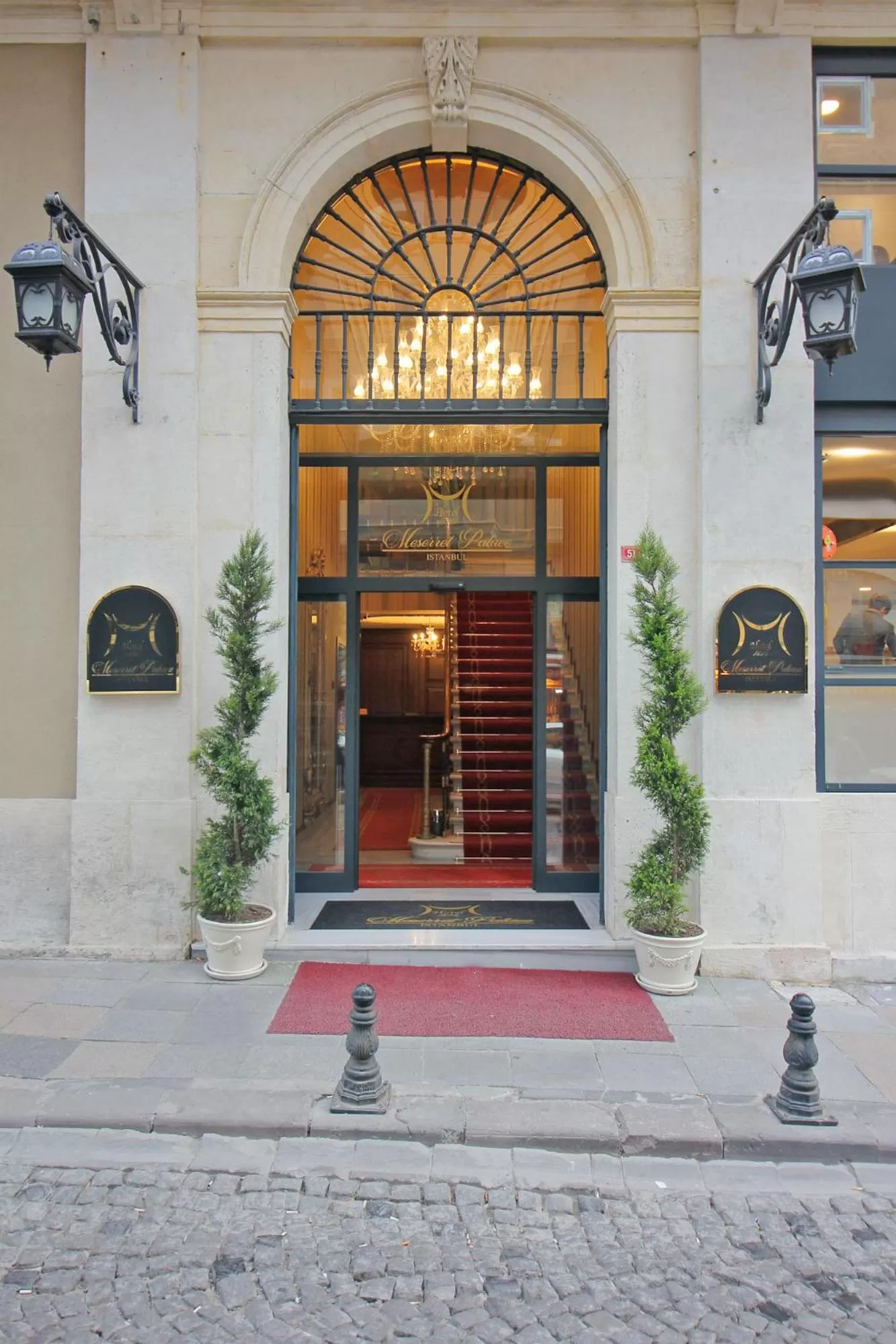 Facade/entrance in Meserret Palace Hotel - Special Category