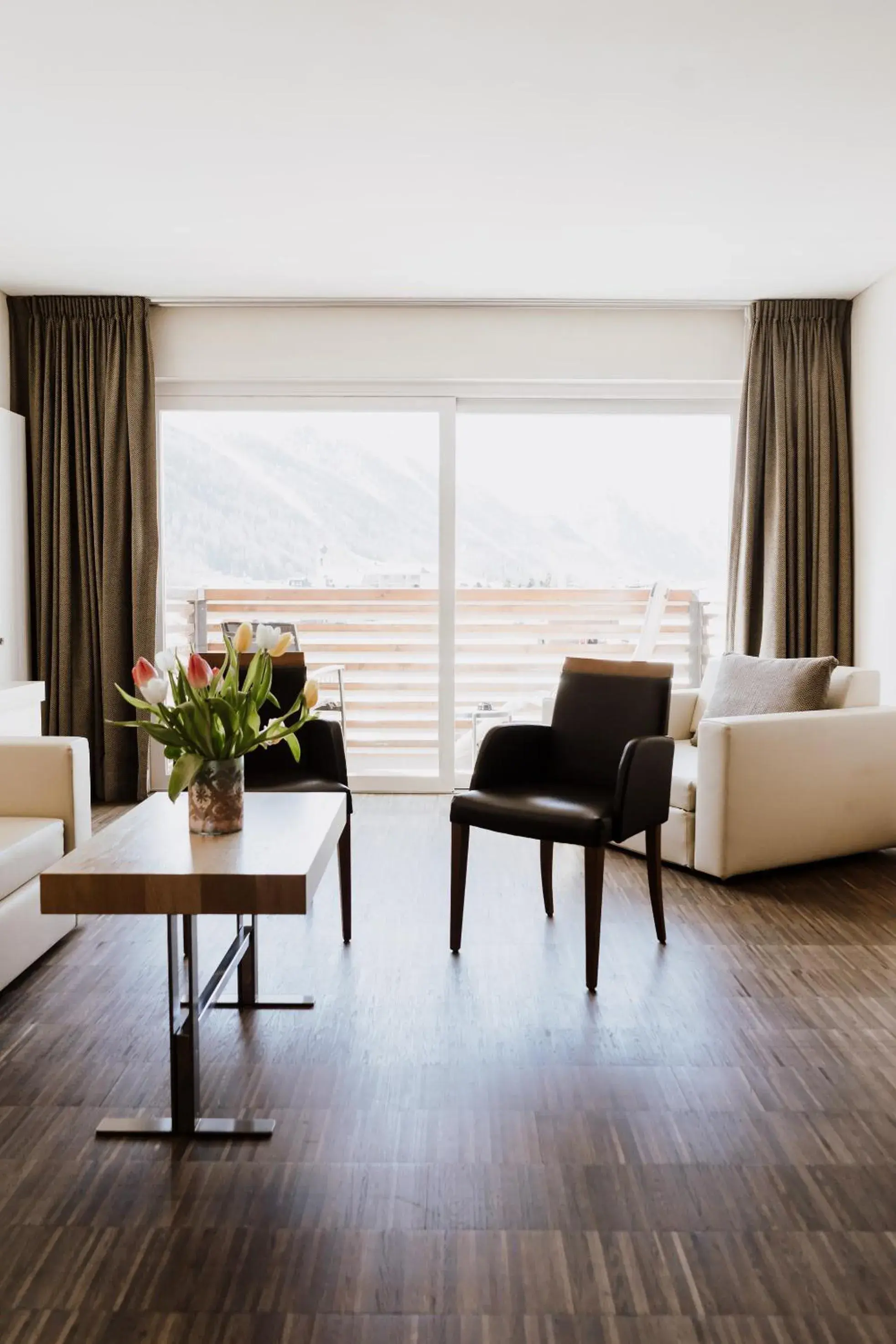 Balcony/Terrace, Seating Area in Hotel Lac Salin Spa & Mountain Resort