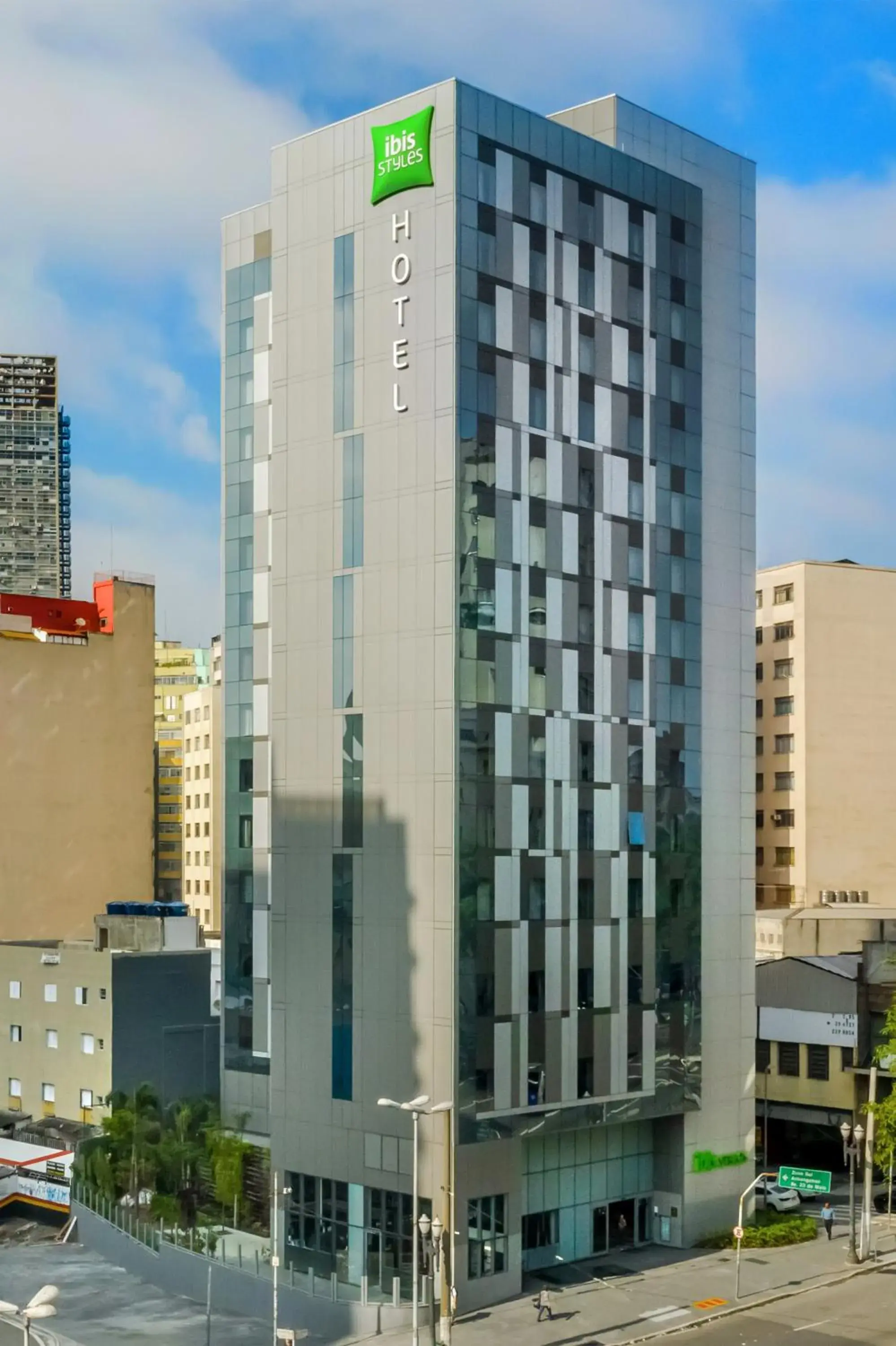 Property building in Ibis Styles SP Centro Property building in Ibis Styles SP Centro