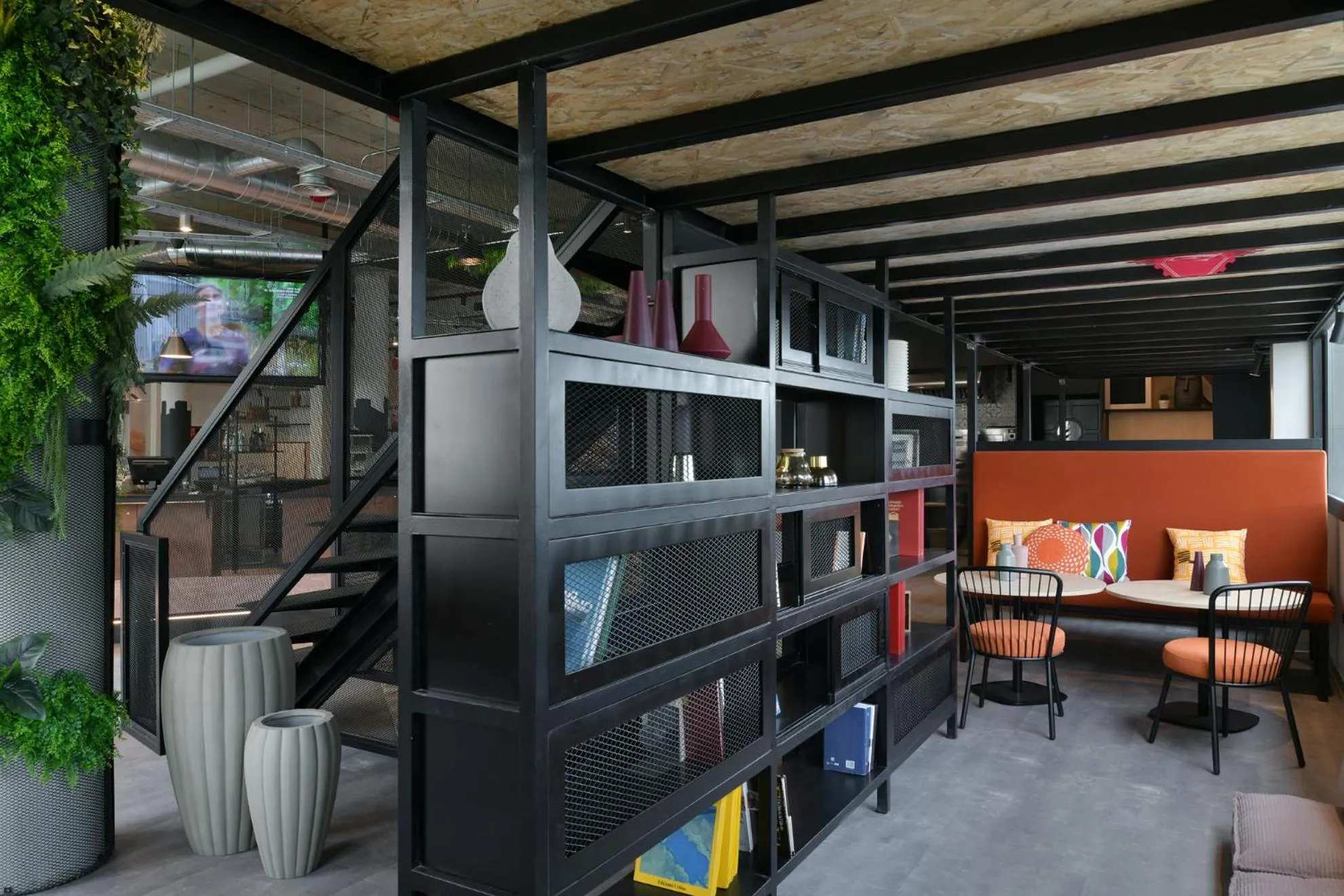 Library in Ibis Madrid Getafe