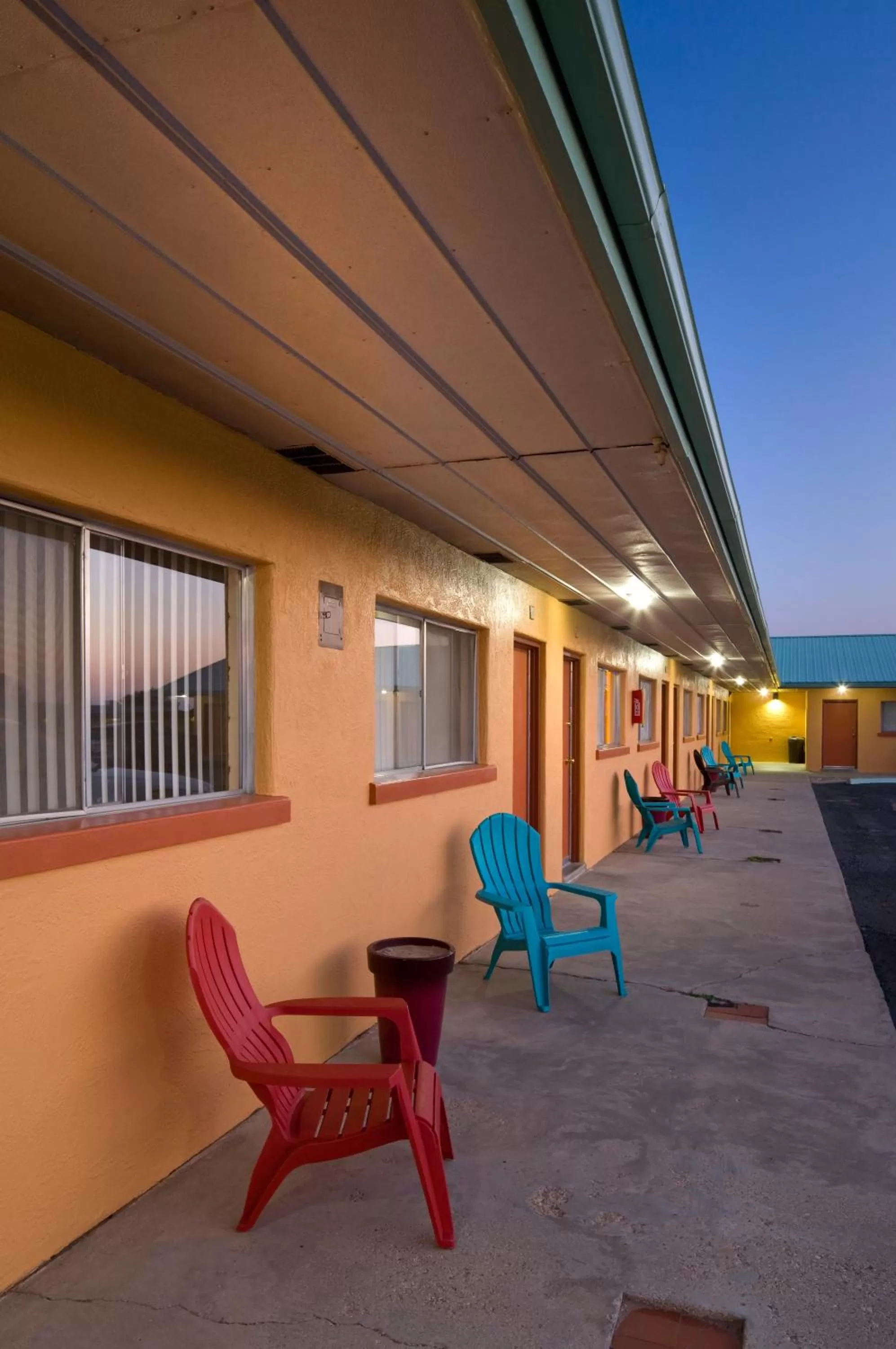 Property building in Sunset Motel Moriarty