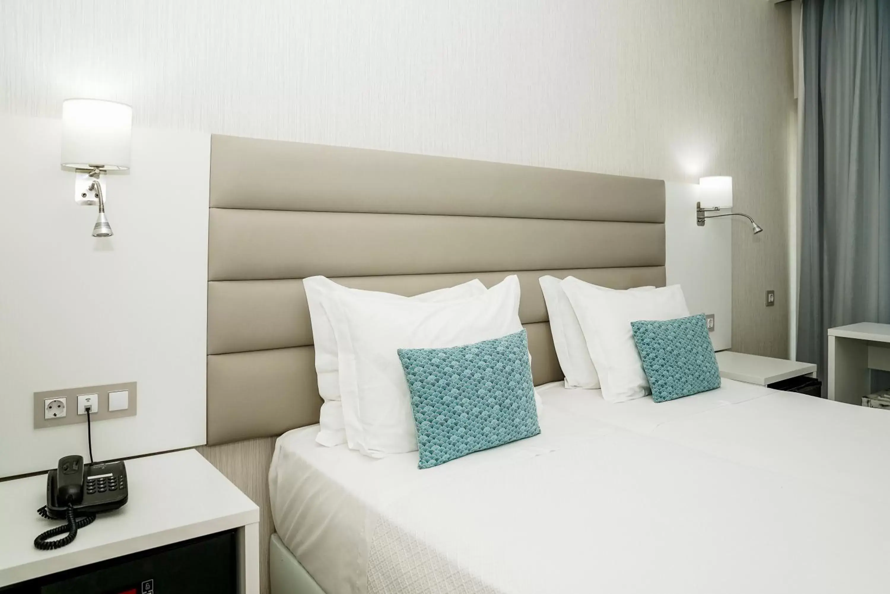 Bedroom, Bed in Carvi Beach Hotel Bedroom, Bed in Carvi Beach Hotel