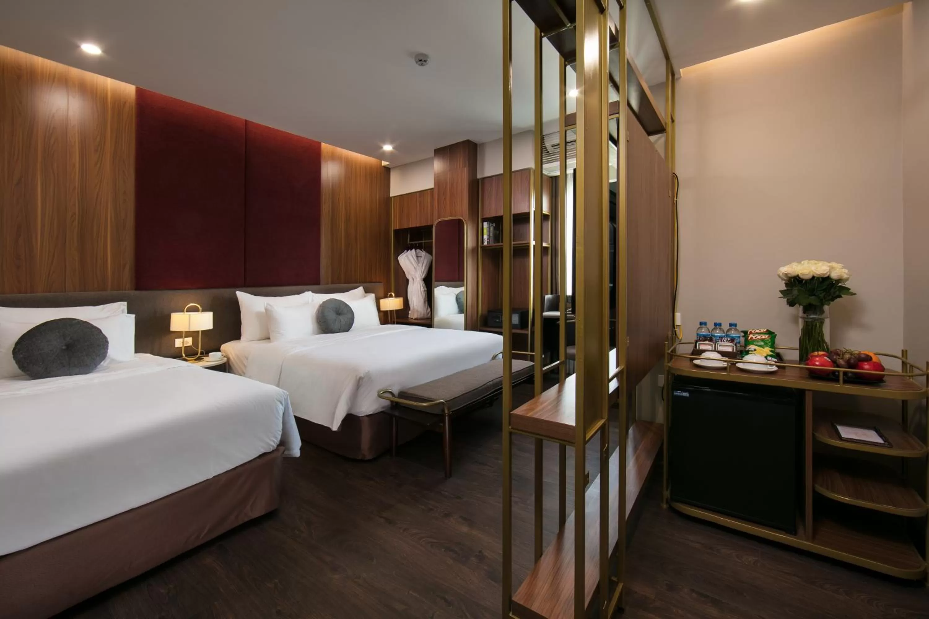 TV and multimedia, Bed in Hanoi L'Heritage Diamond Hotel & Spa