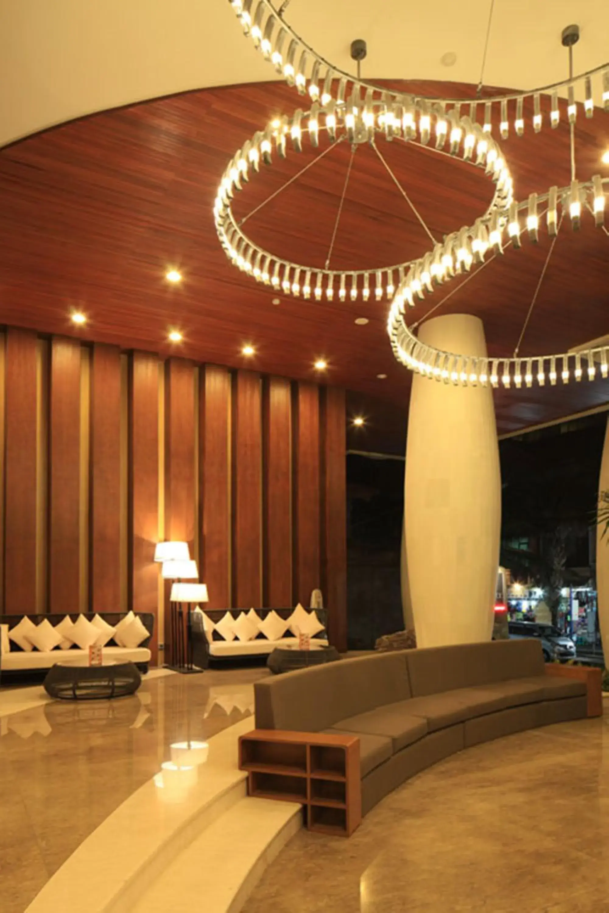 Lobby or reception in Bedrock Hotel Kuta Bali