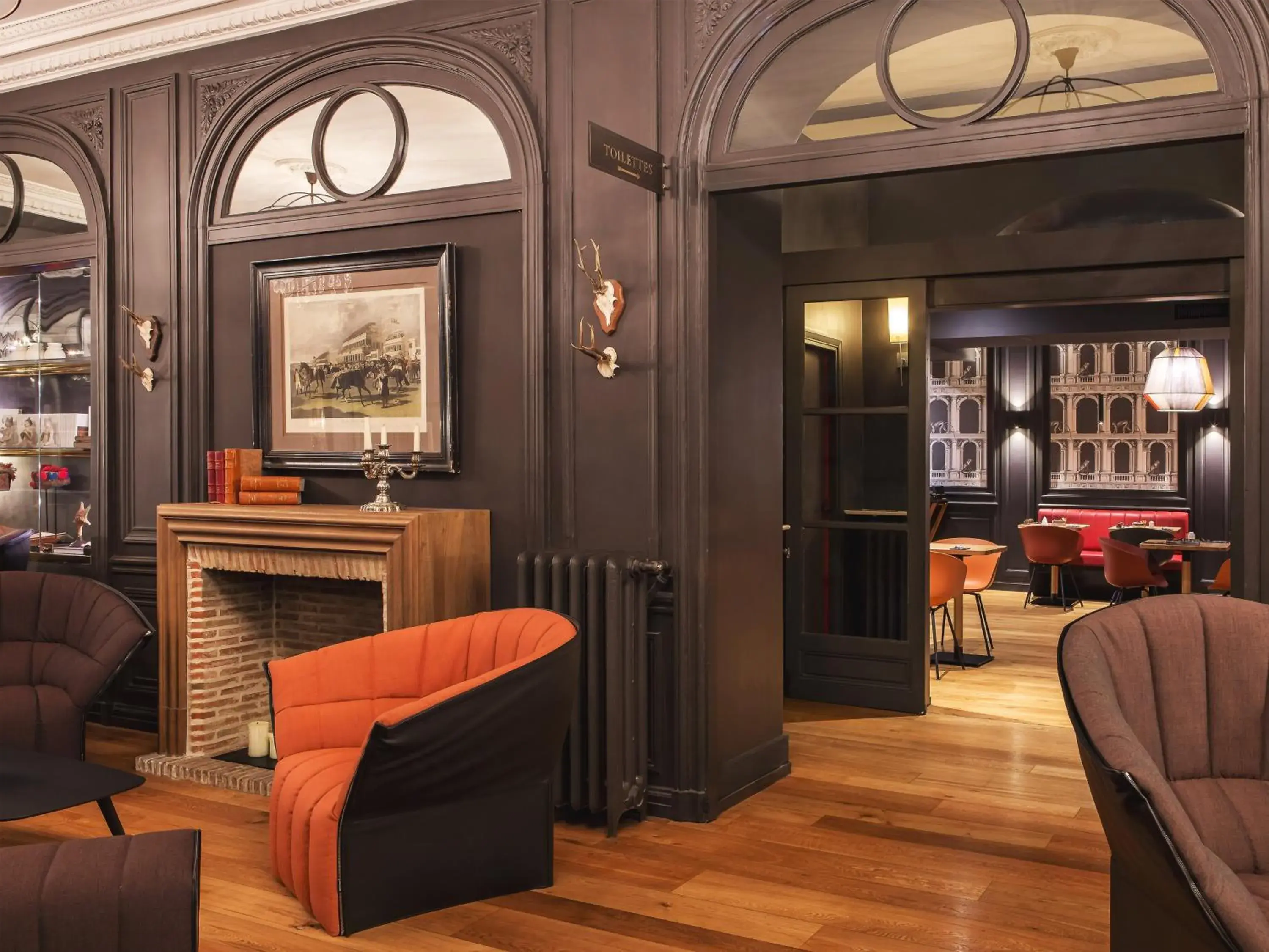 Lobby or reception in New Hotel Roblin Lobby or reception in New Hotel Roblin