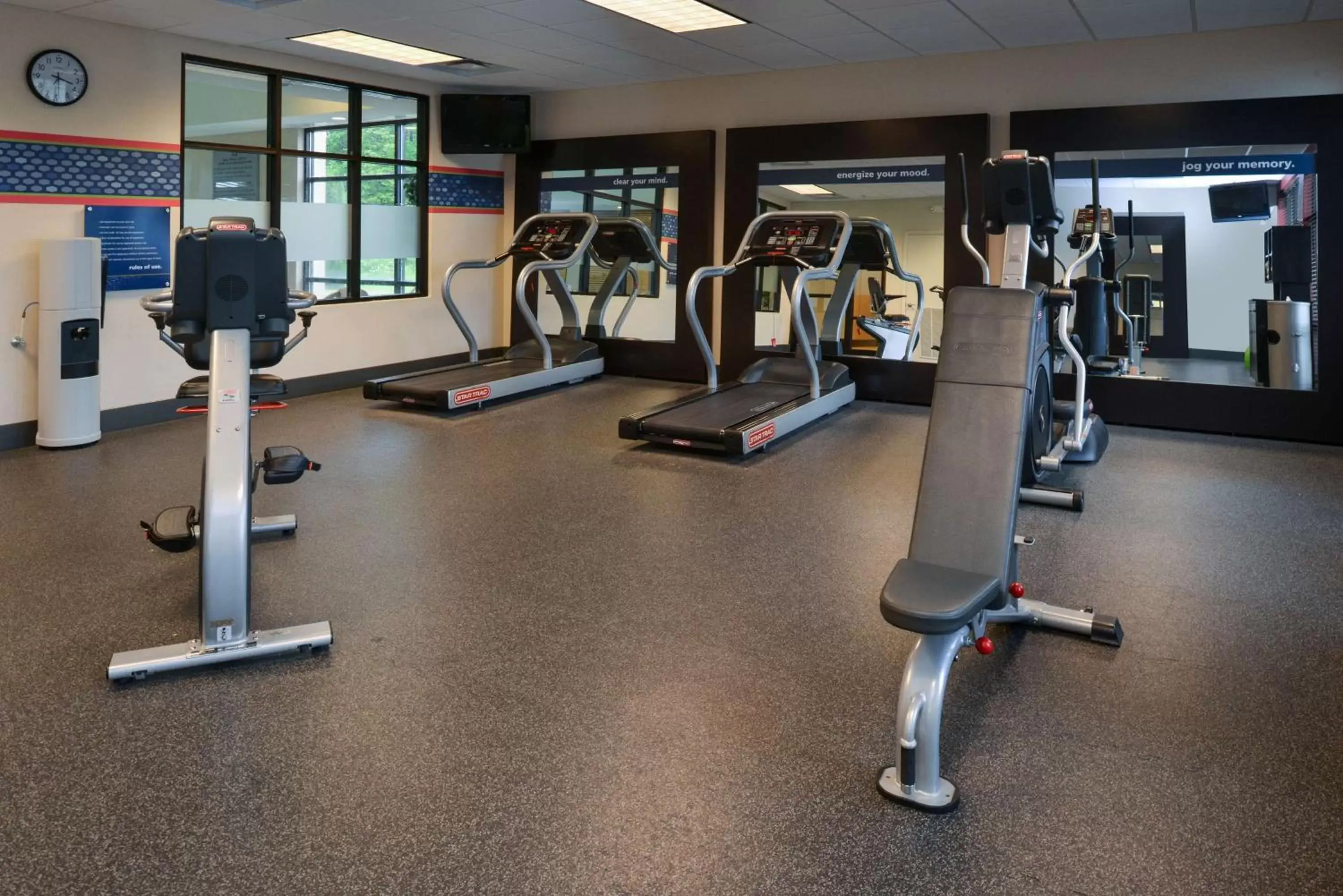 Fitness centre/facilities in Hampton Inn Milford Fitness centre/facilities in Hampton Inn Milford