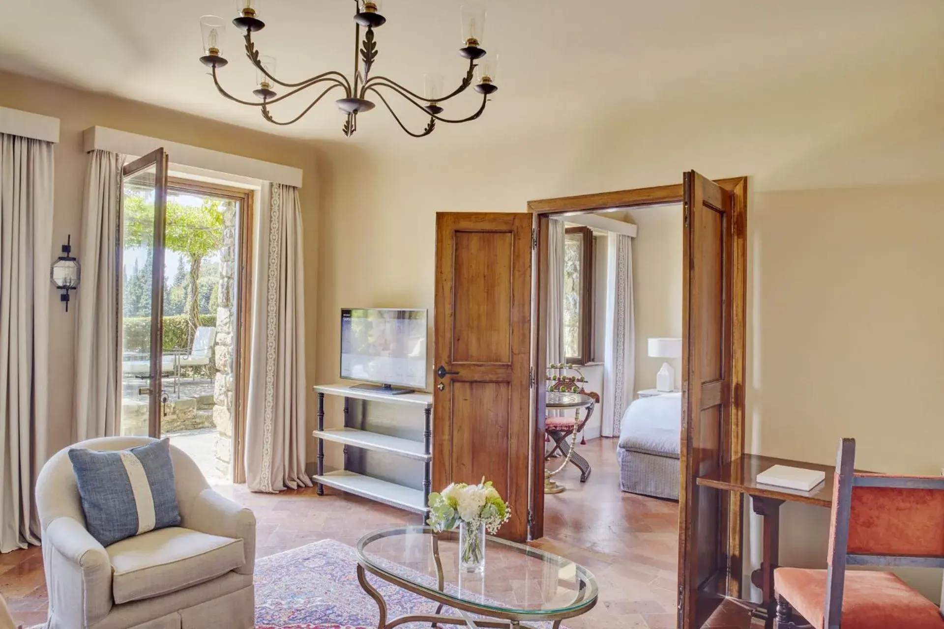 Living room in Villa San Michele, A Belmond Hotel, Florence