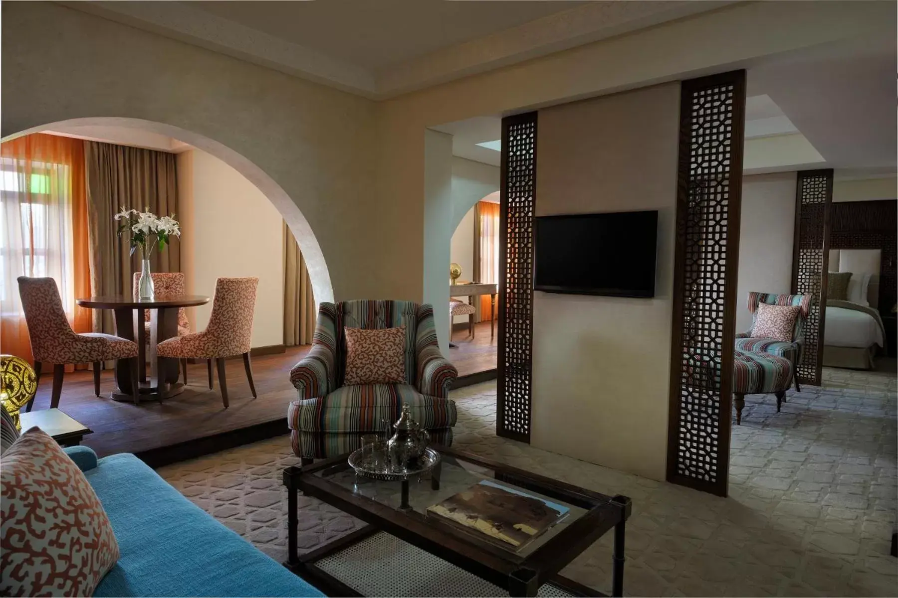 Living room, Seating Area in Souq Waqif Boutique Hotels - Tivoli