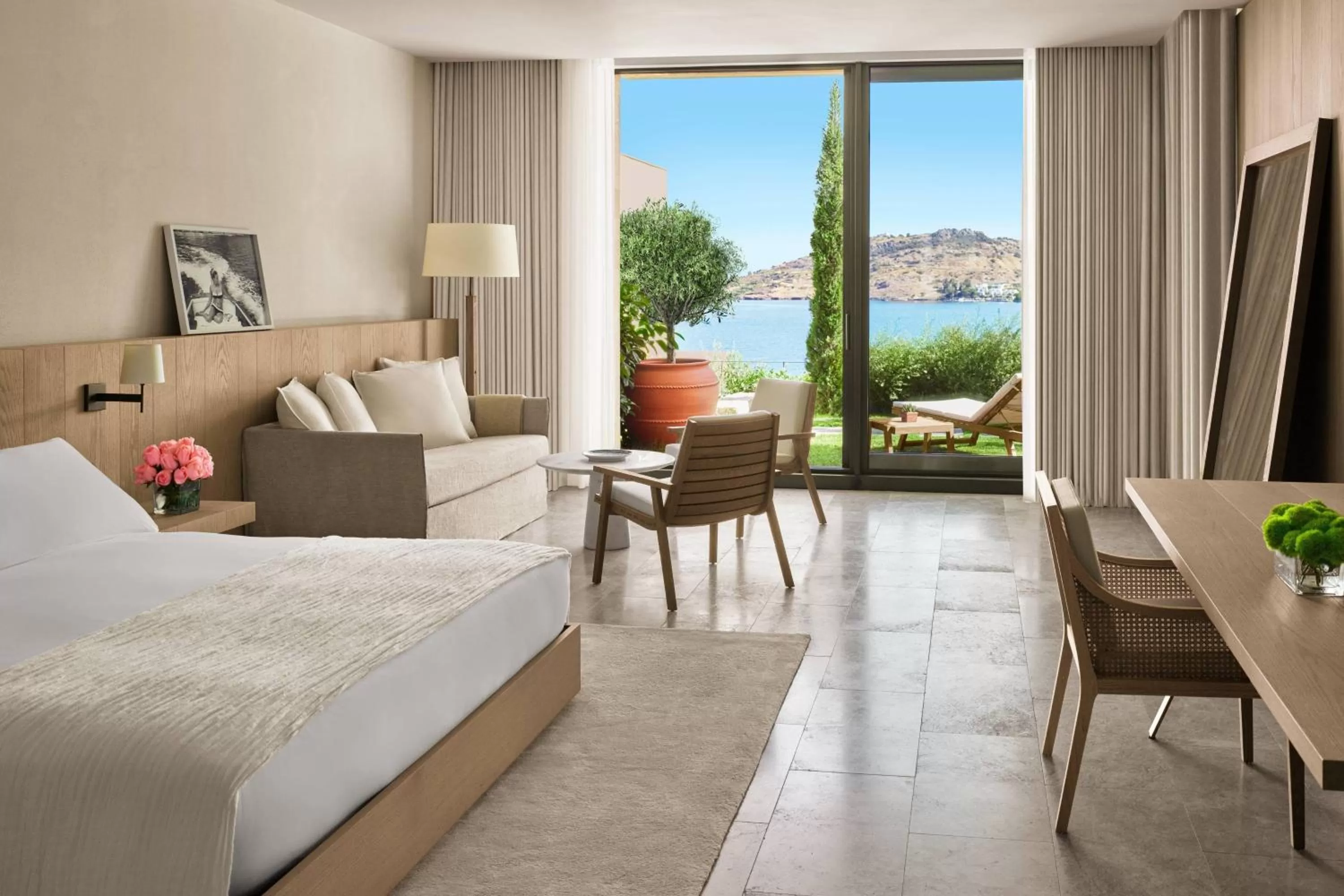 Photo of the whole room, Bed in The Bodrum EDITION