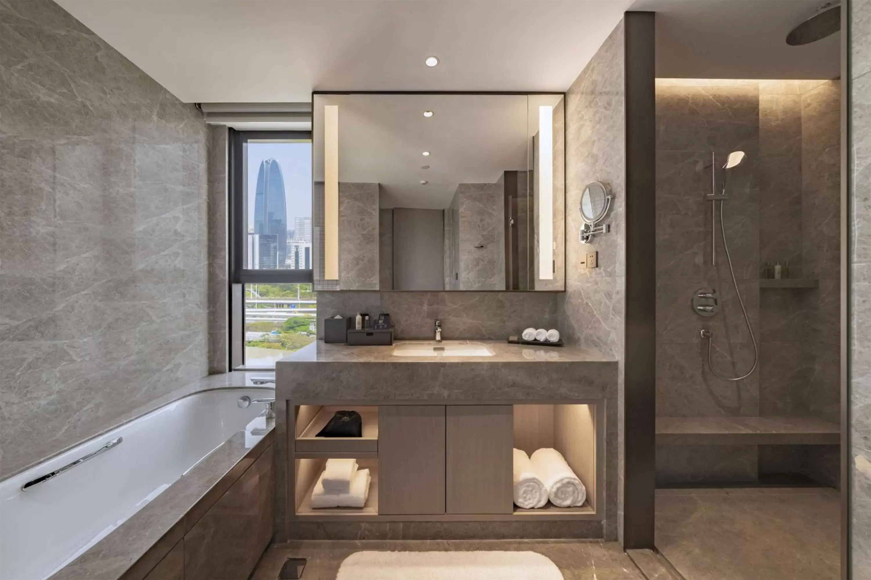 Bathroom in DoubleTree By Hilton Shenzhen Nanshan Hotel & Residences