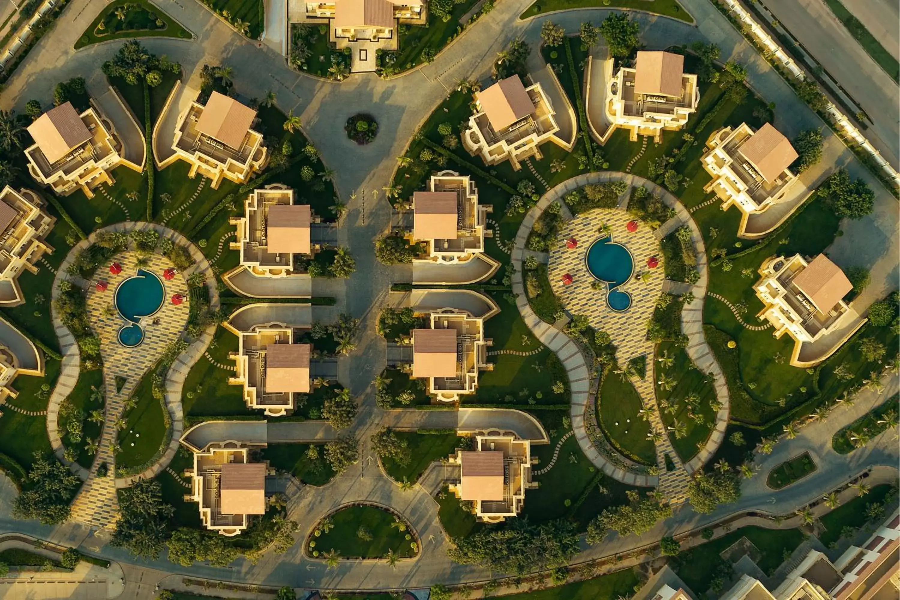 Property building, Bird's-eye View in The St. Regis Almasa Hotel, Cairo