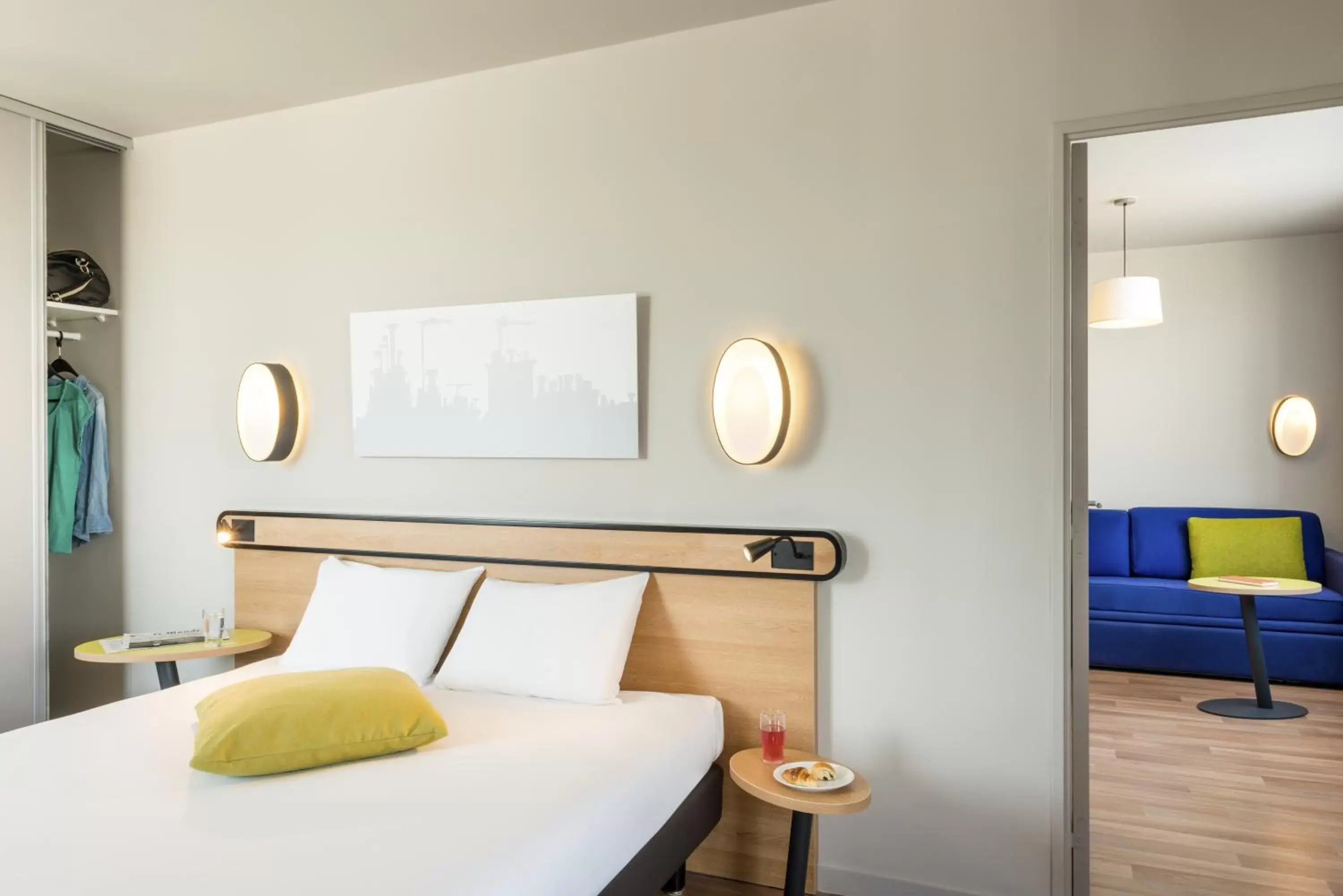 Photo of the whole room, Bed in Aparthotel Adagio Access Paris Massy Gare