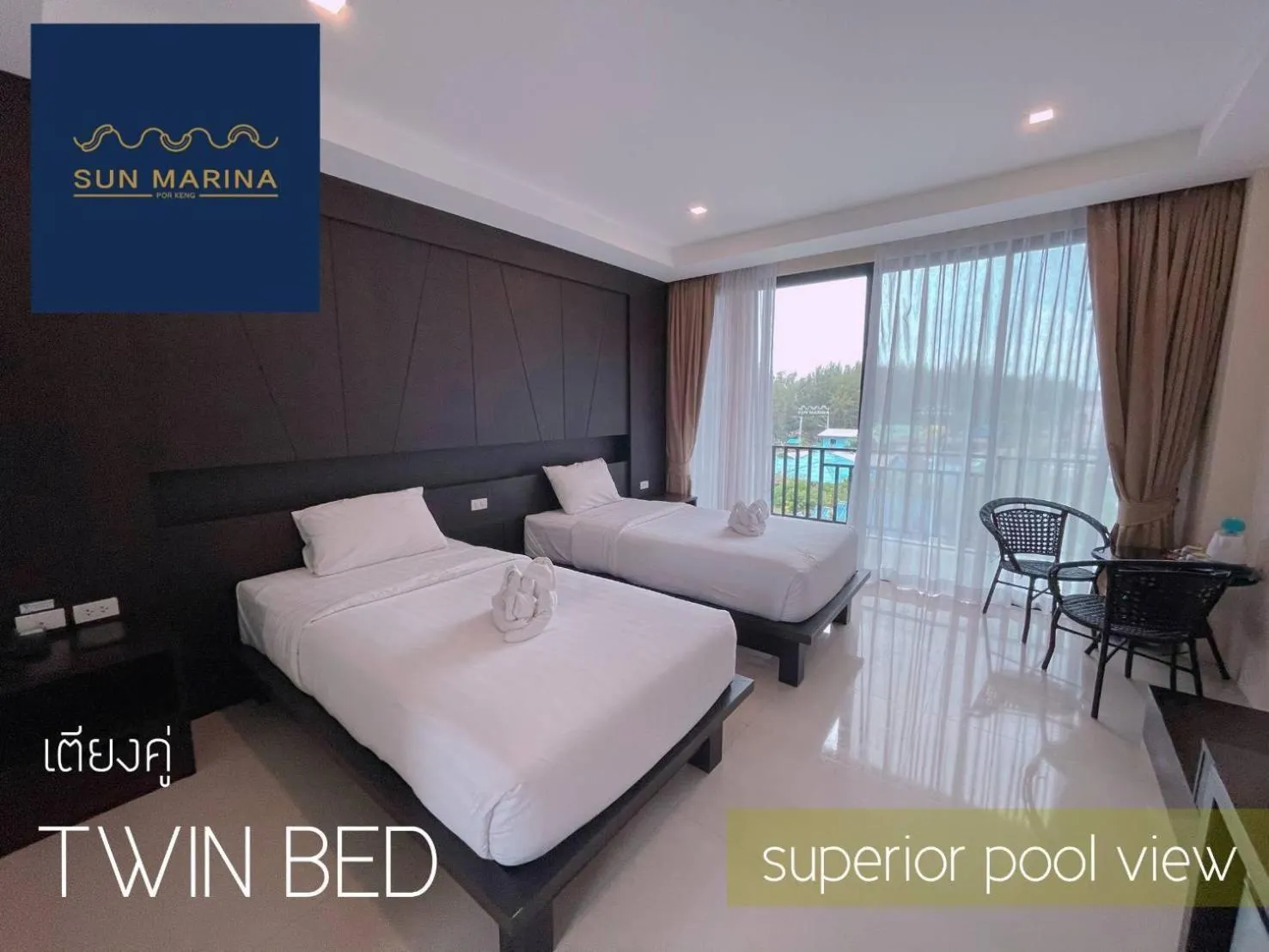 Bedroom, Bed in Sun Marina Cha-Am