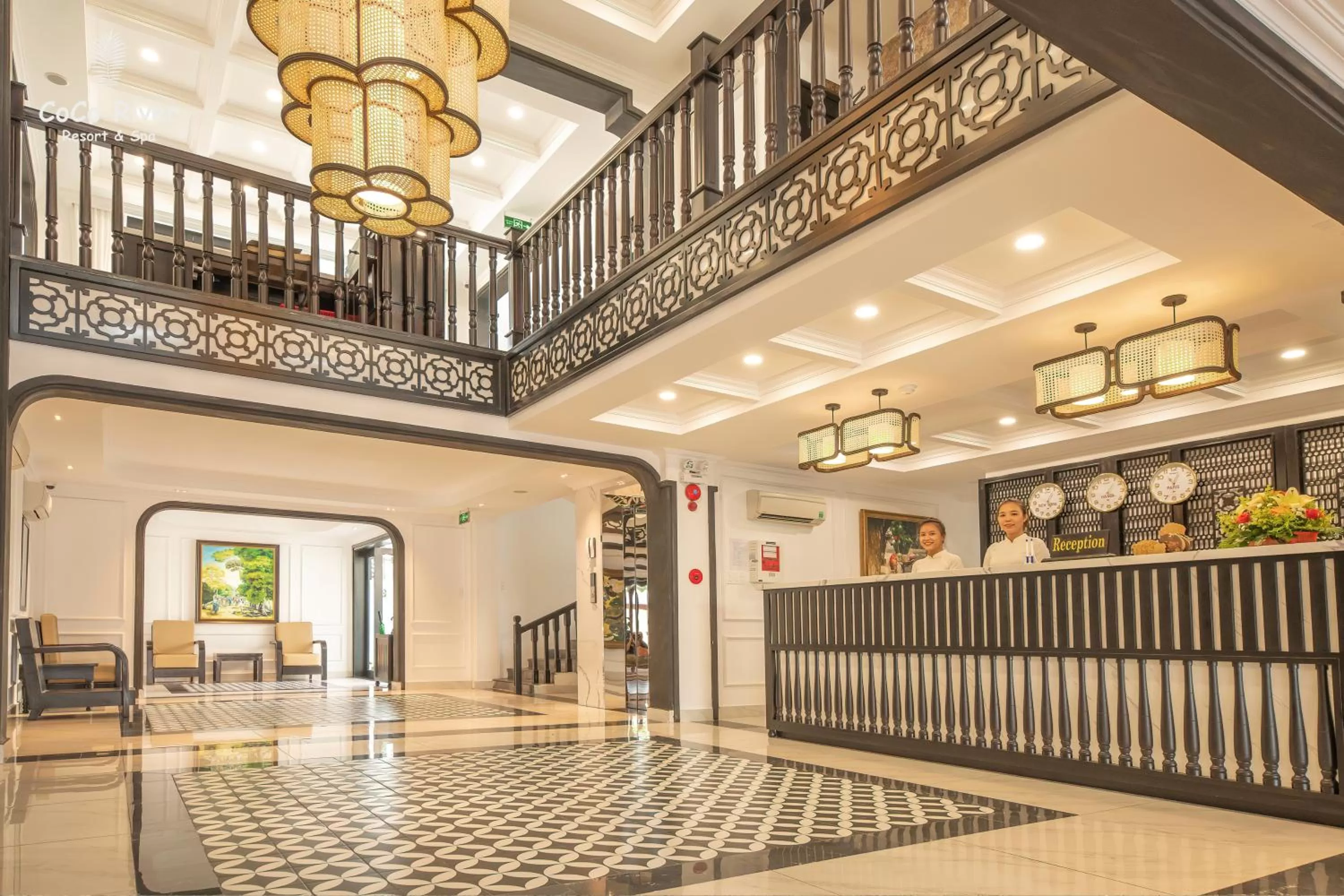 Lobby or reception in Hoi An Coco River Resort & Spa