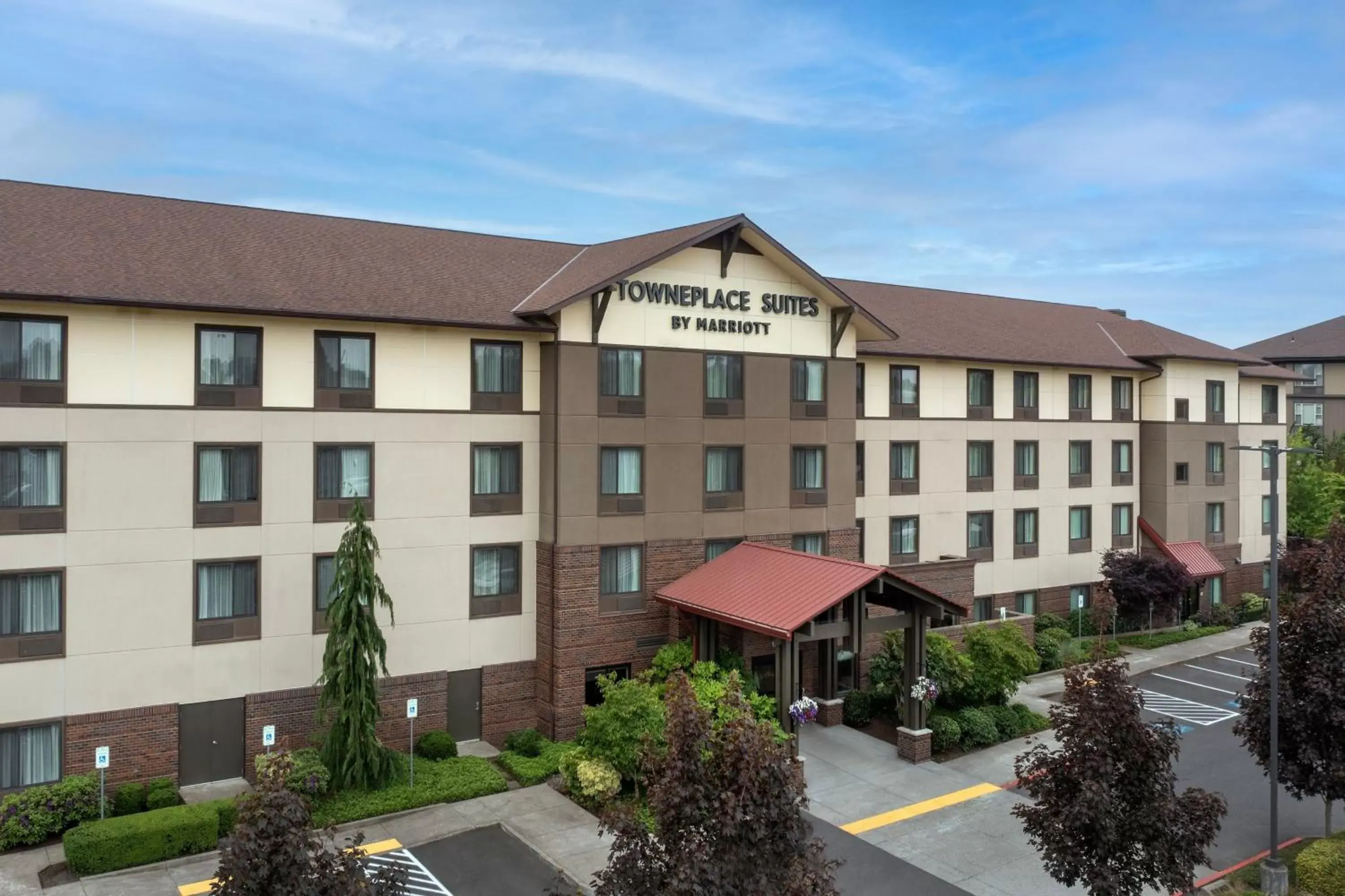 Property Building in TownePlace by Marriott Suites Portland Vancouver