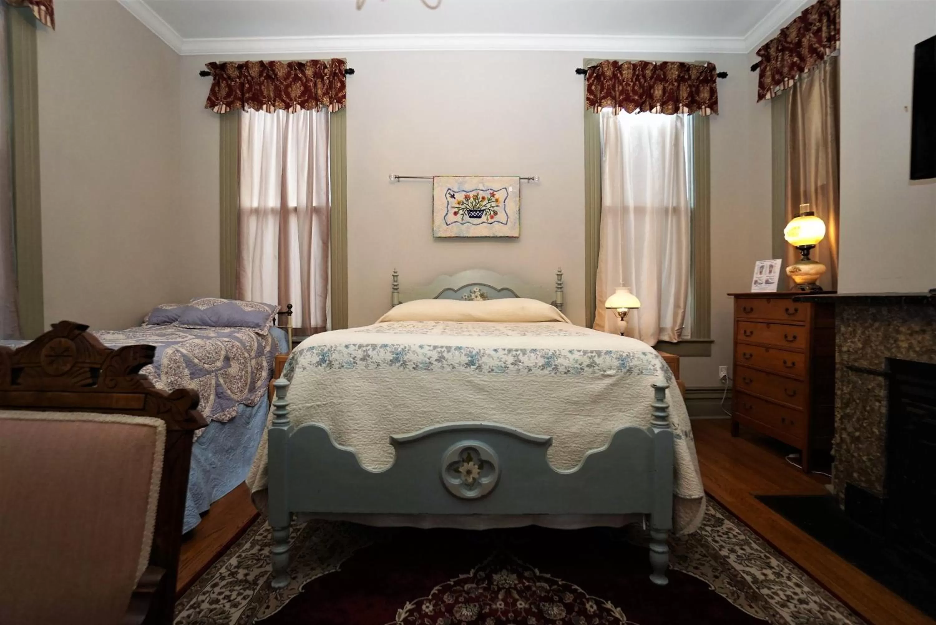 Bed in Paducah 1895 Washington Hotel