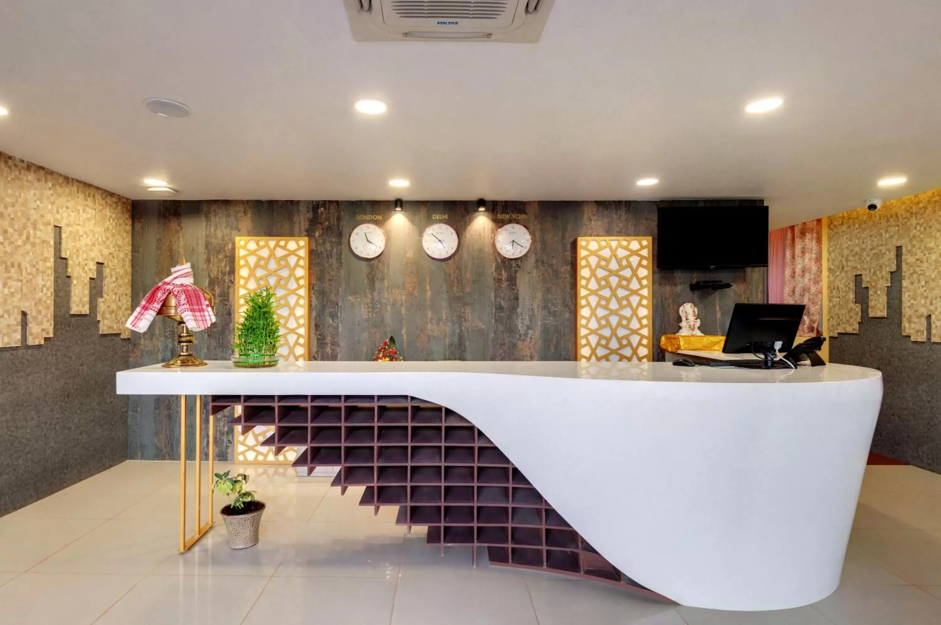 Lobby or reception in Click Hotel Guwahati Lobby or reception in Click Hotel Guwahati