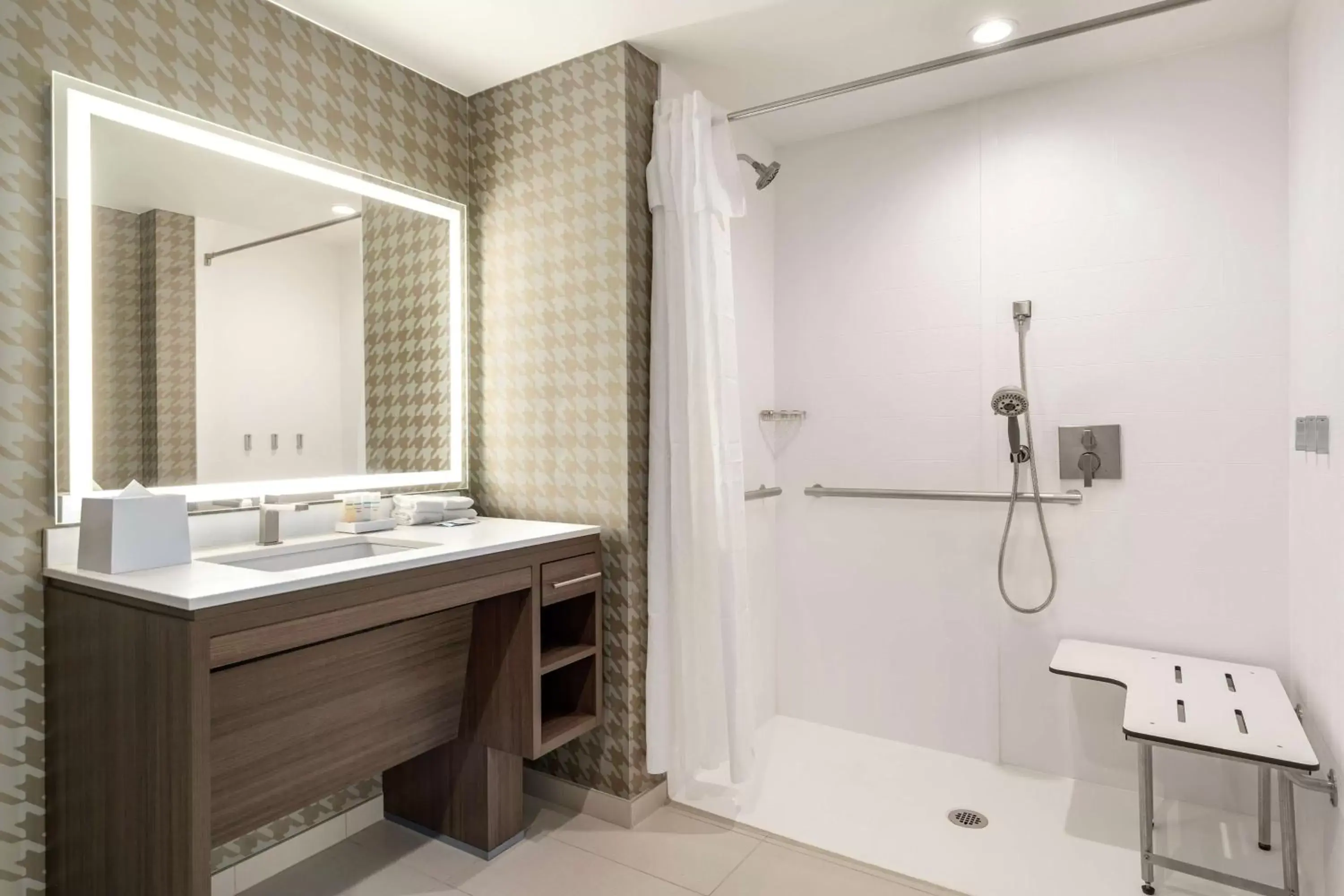 Bathroom in Home2 Suites By Hilton Woodland Hills Los Angeles