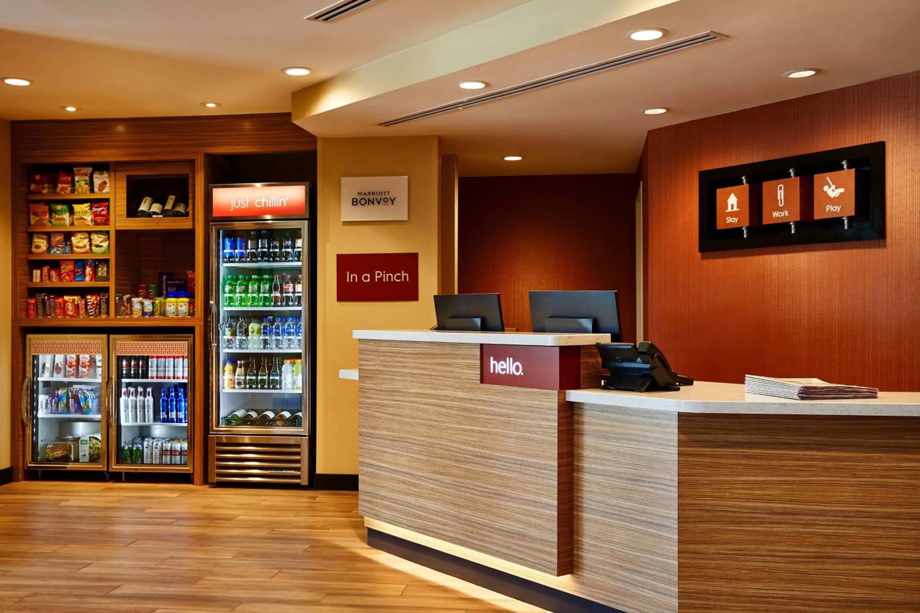 Lobby or reception, Lobby/Reception in TownePlace Suites by Marriott St. Louis O'Fallon