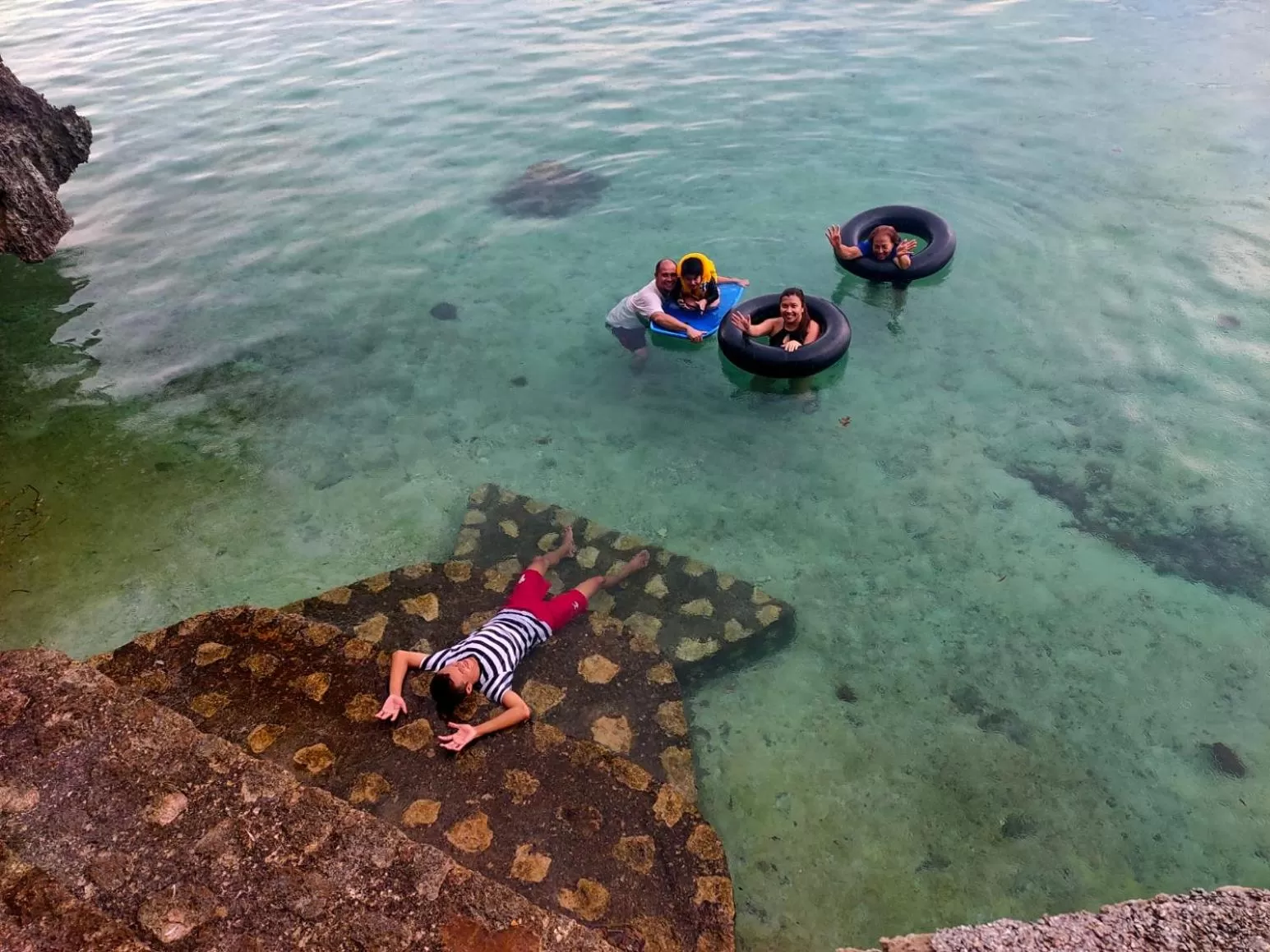 Aqua park in Moalboal T Breeze Coastal Resort