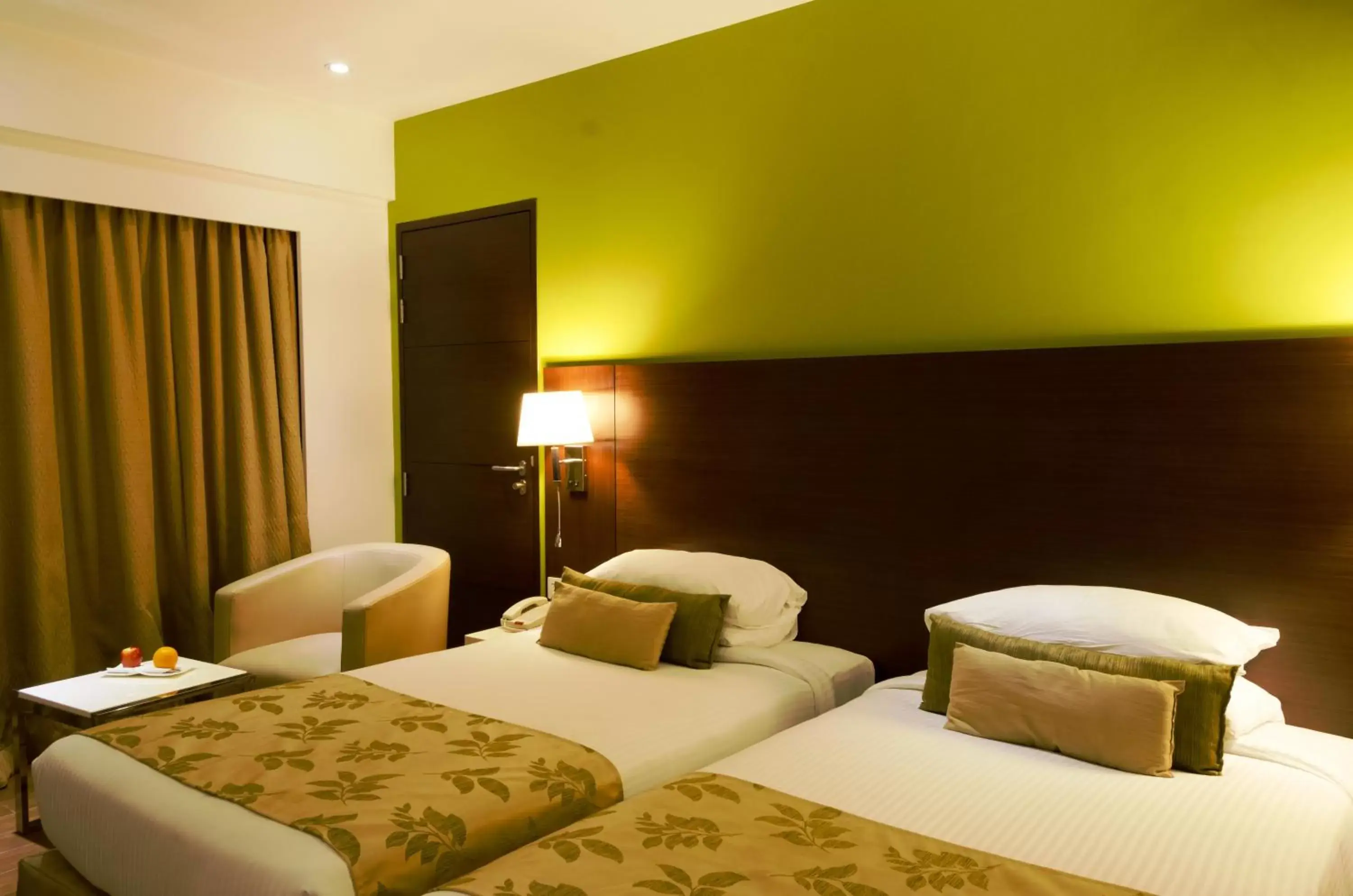 Bedroom, Bed in Ramee Grand Hotel and Spa, Pune