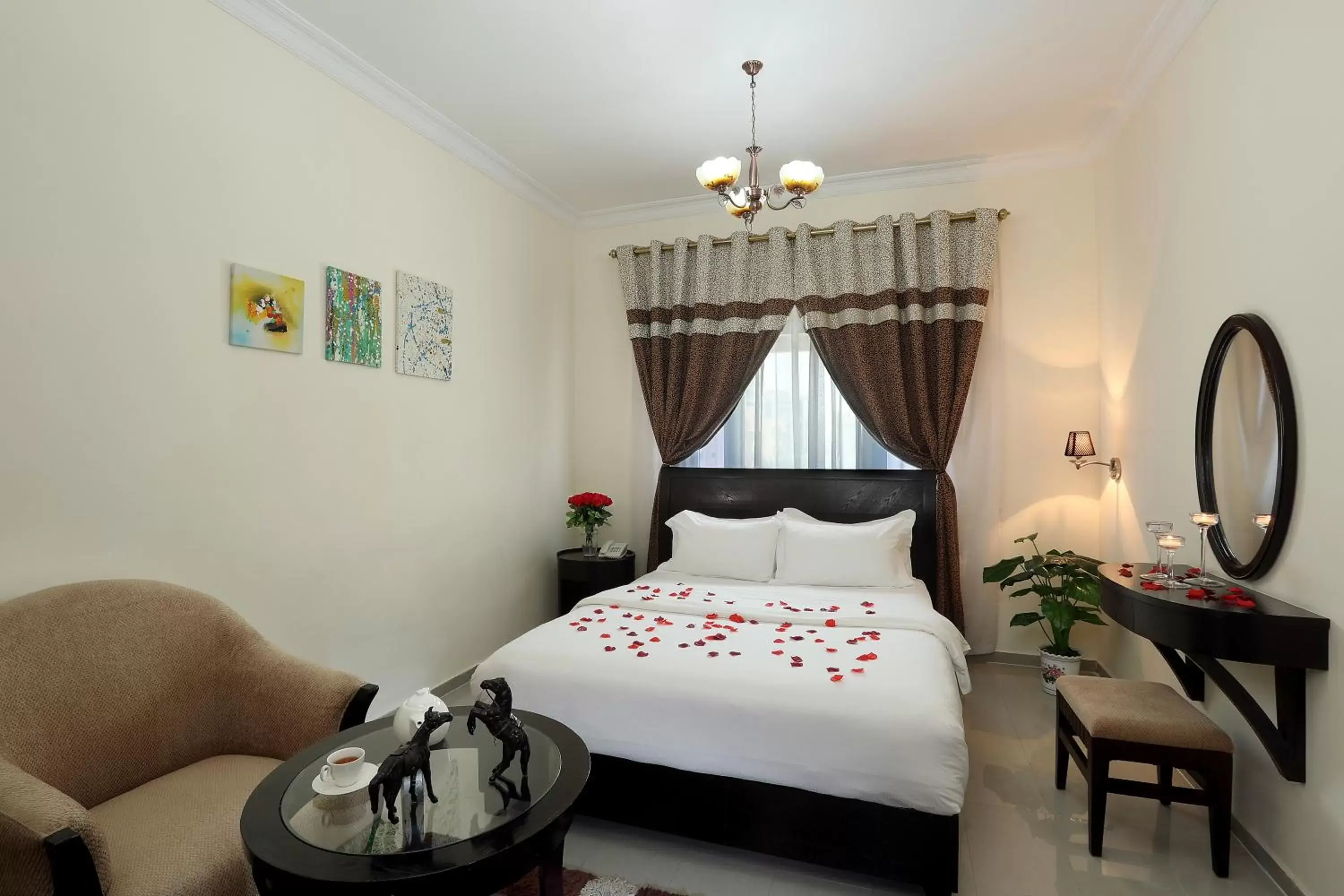 Bed in Al Smou Hotel Apartments - MAHA HOSPITALITY GROUP