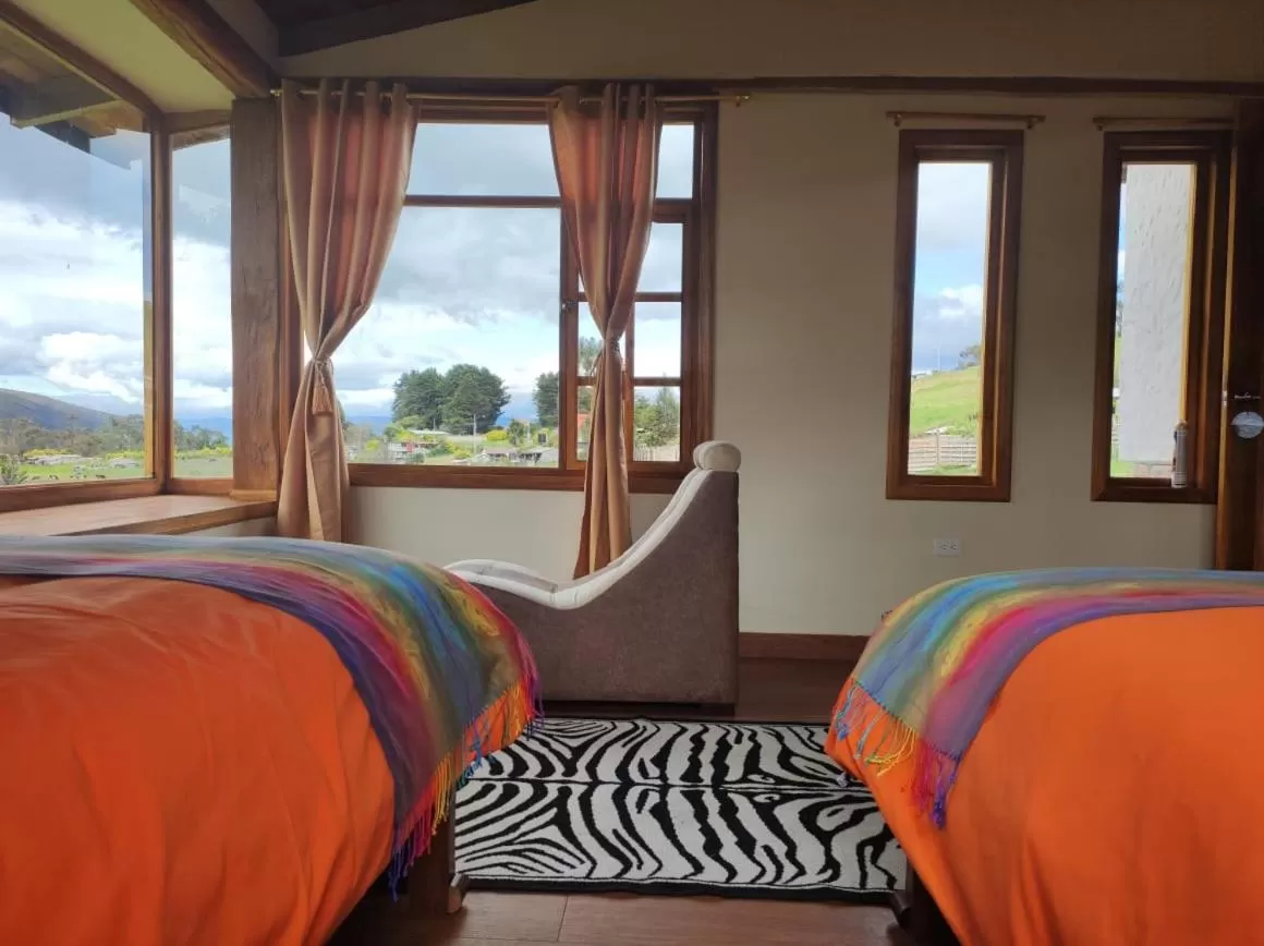 Natural landscape, Bed in Ruta de los volcanes