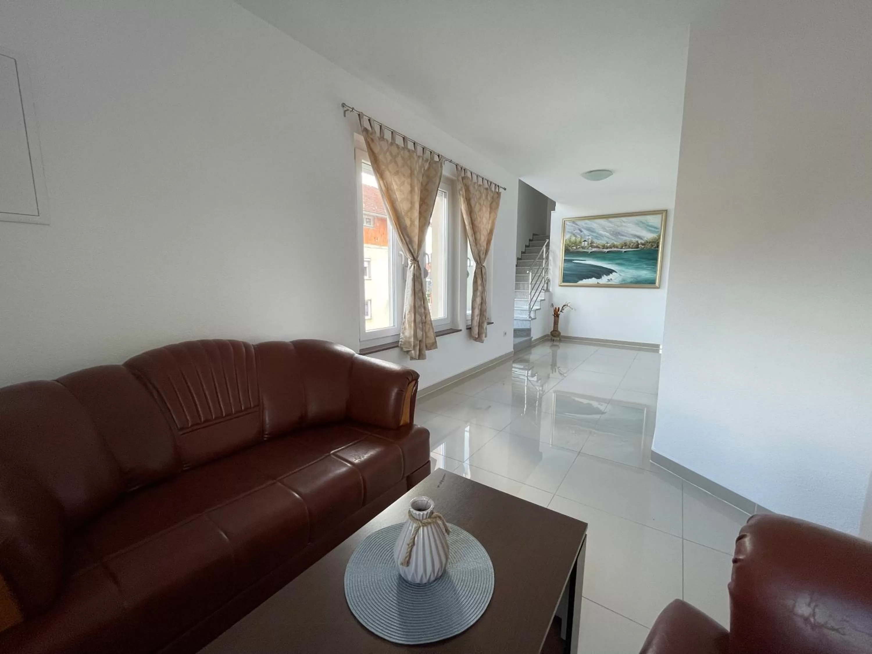 Seating area in Villa Maja