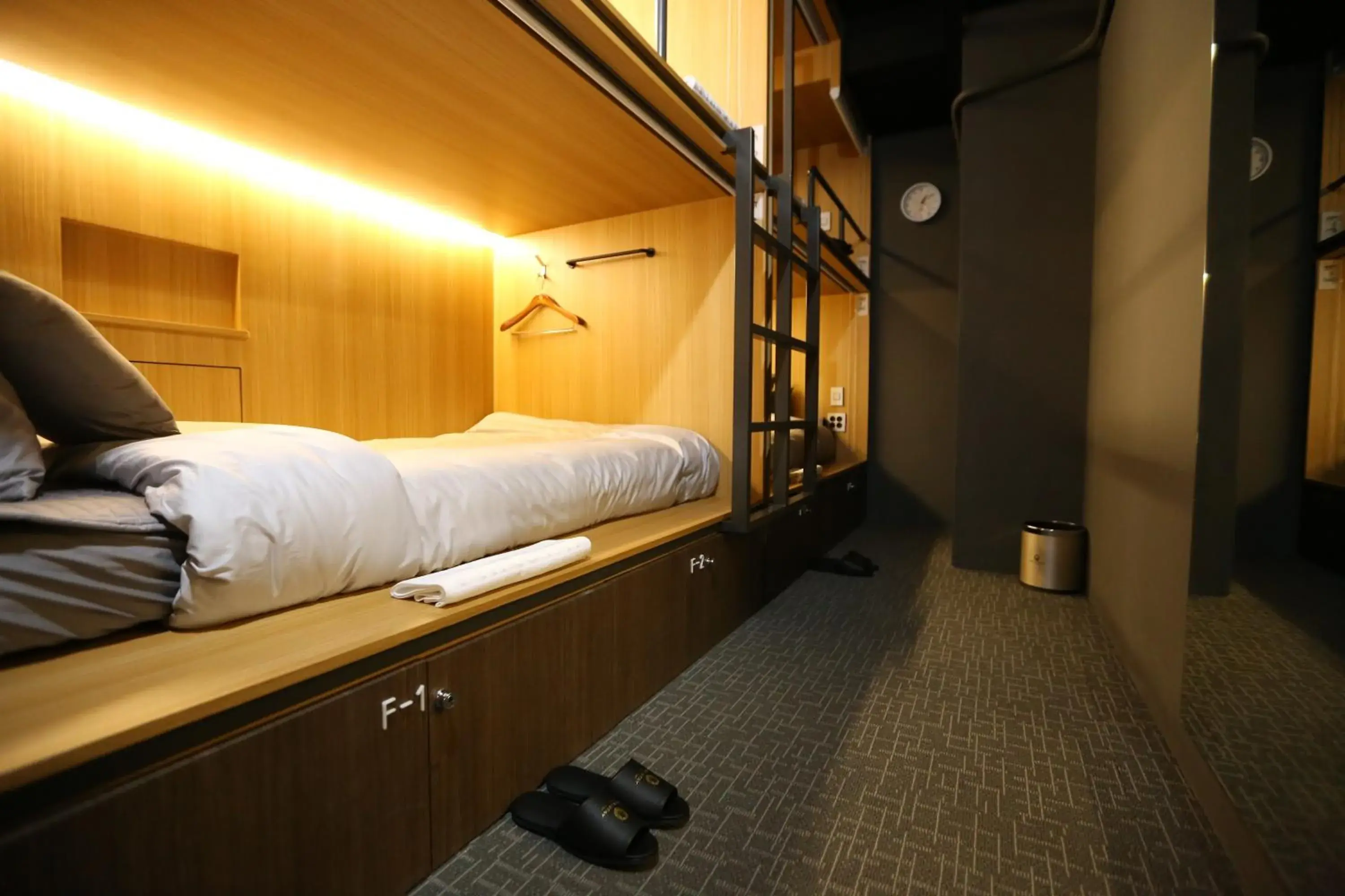 Bedroom, Bed in Philstay Myeongdong Boutique - Women Only