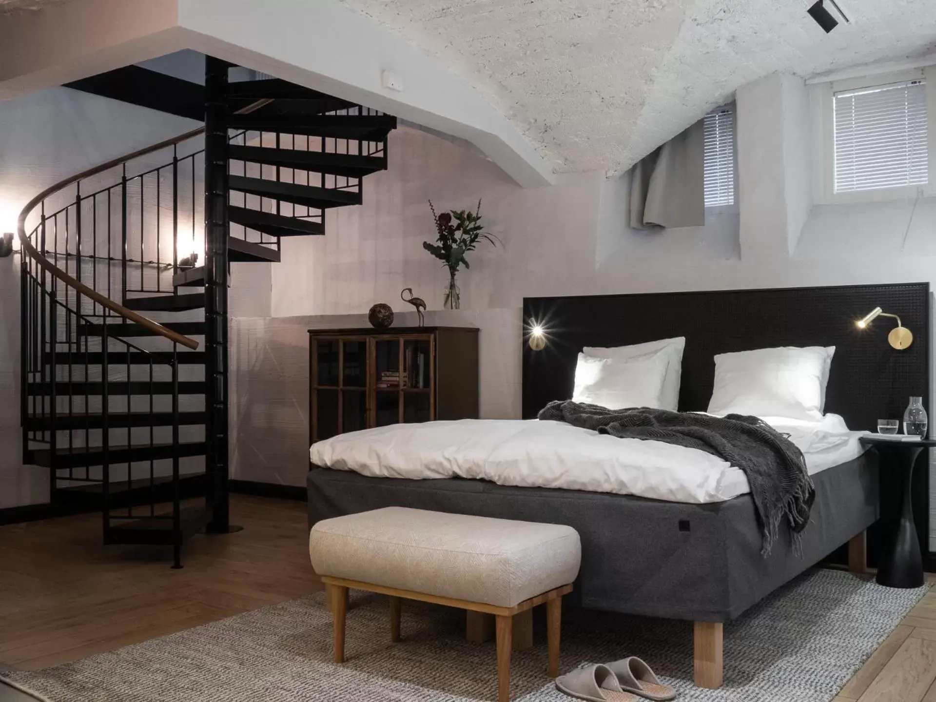 Bed in Bob W Helsinki Katajanokka Bed in Bob W Helsinki Katajanokka