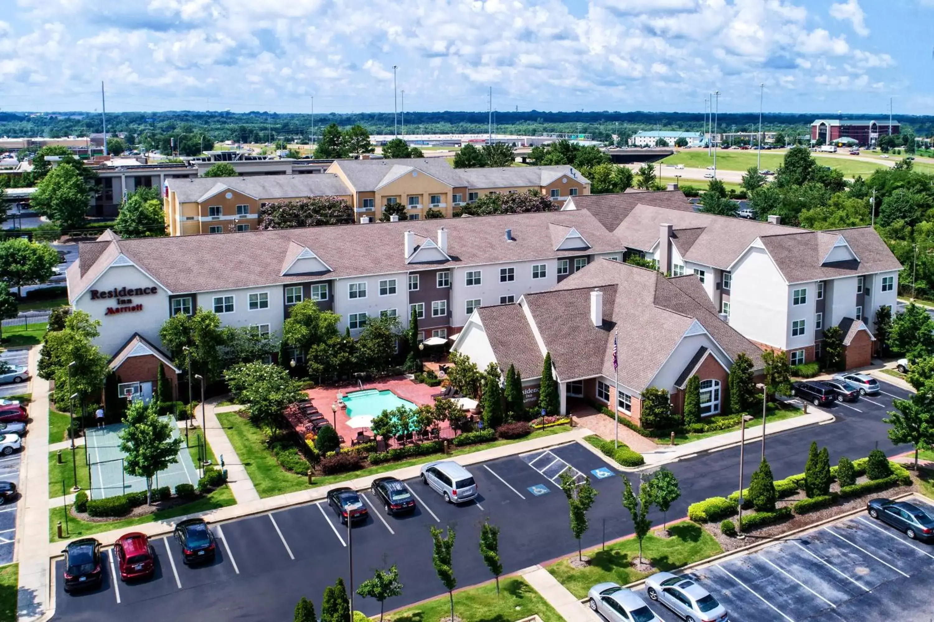Property building, Bird's-eye View in Residence Inn by Marriott Memphis Southaven
