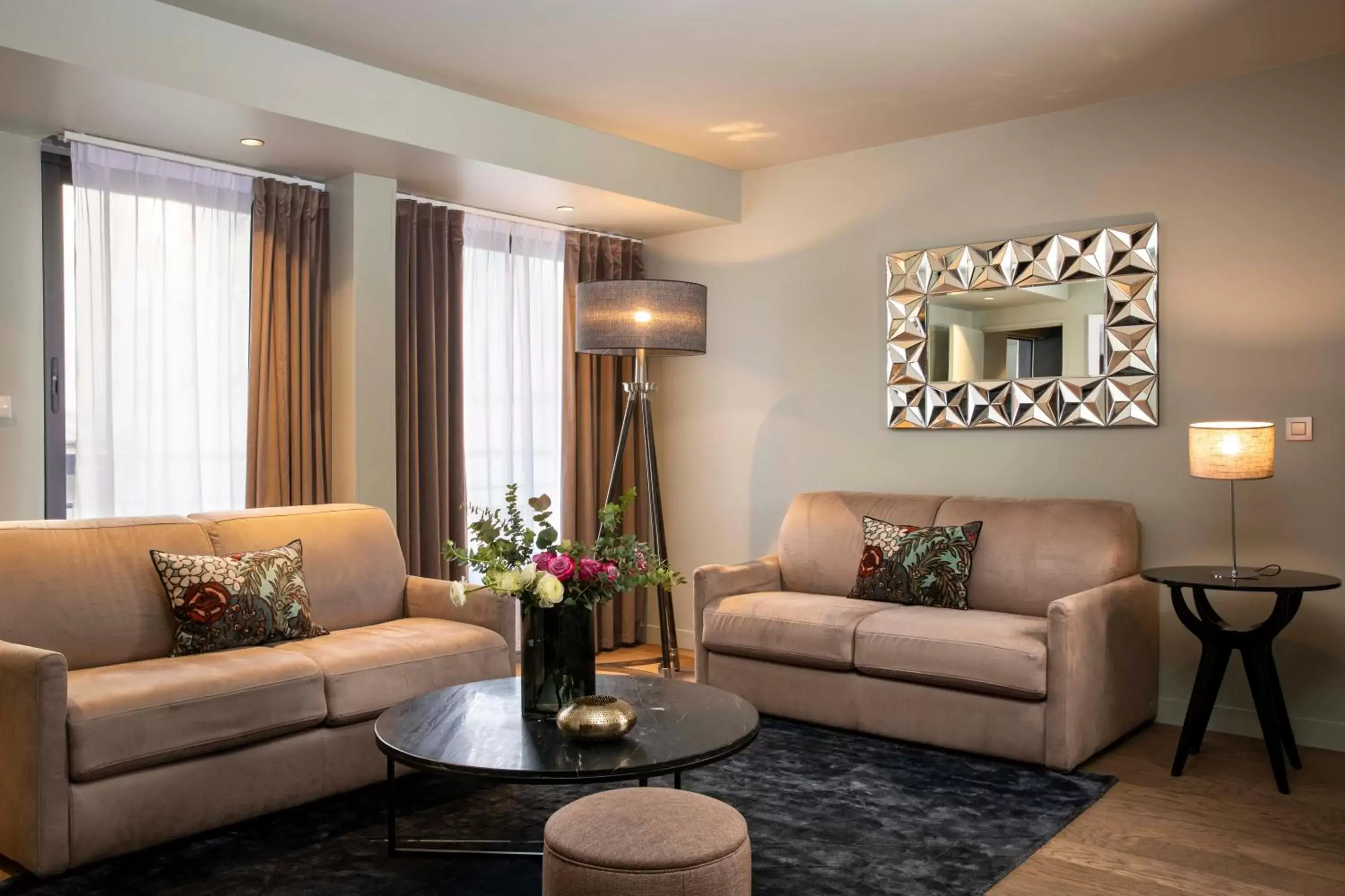 Living room in Le Rayz Vendome Living room in Le Rayz Vendome