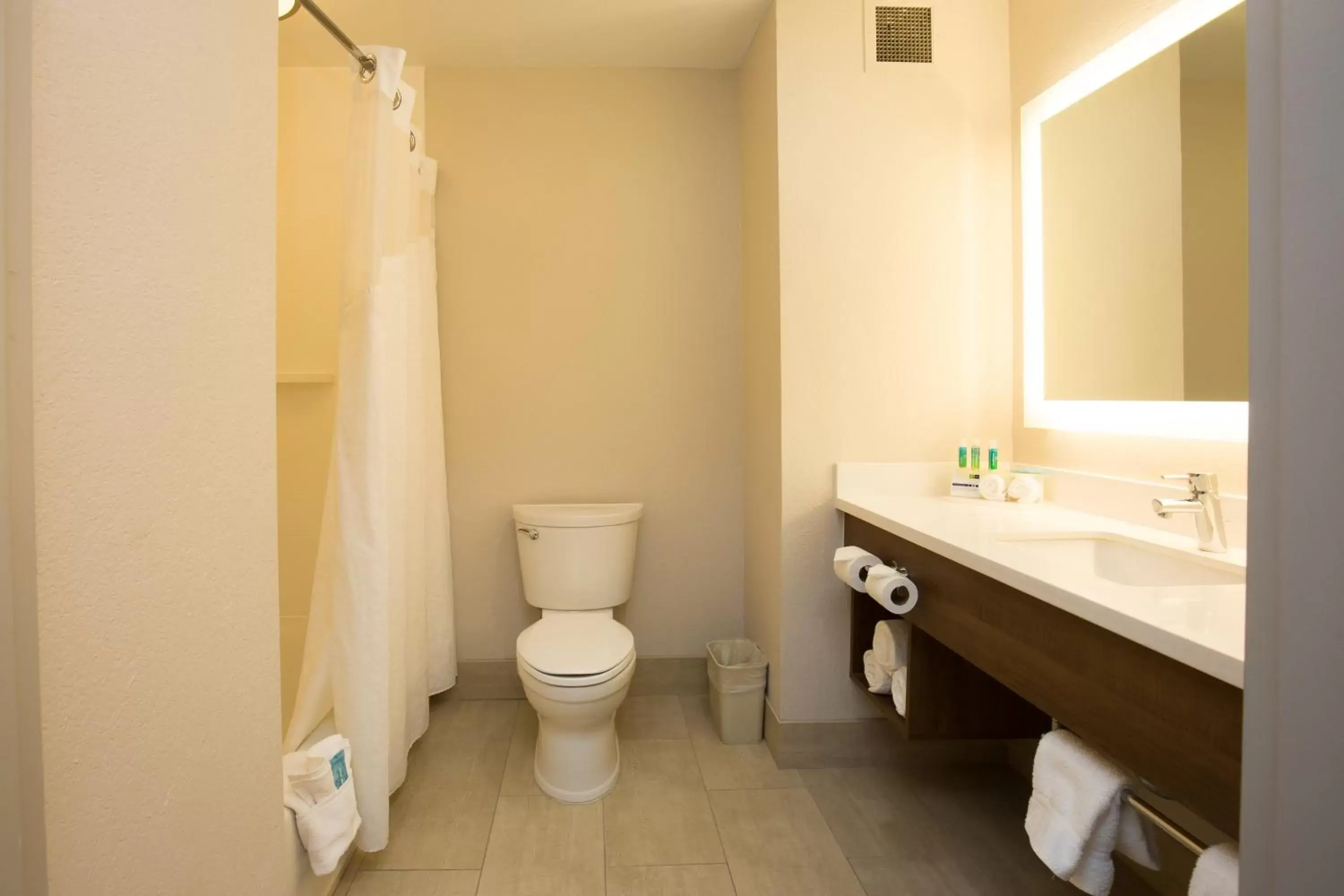 Bathroom in Holiday Inn Express Hotel & Suites Hesperia, an IHG Hotel