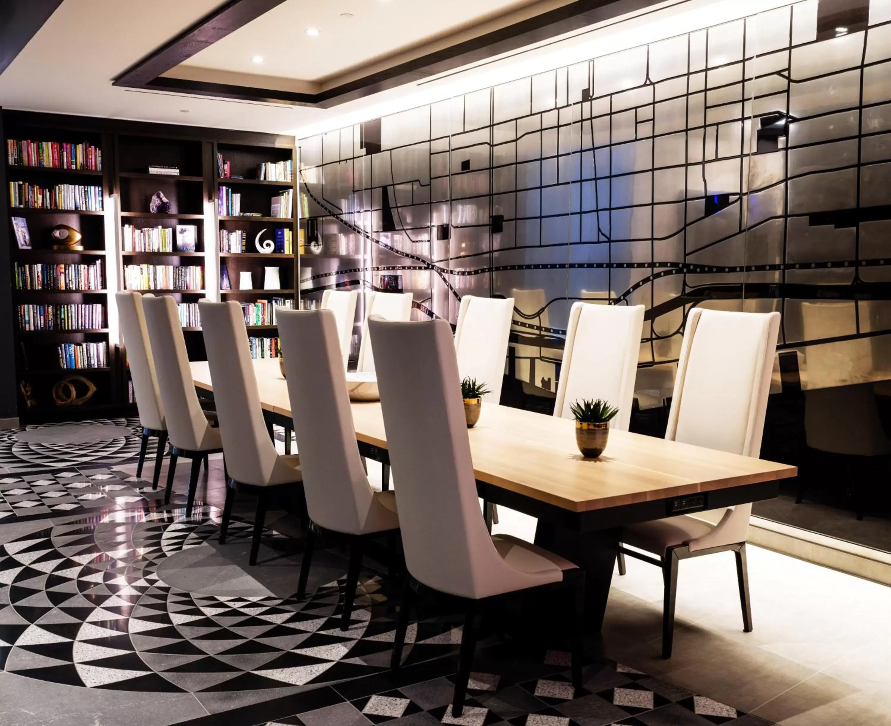 Library in Hotel X Toronto by Library Hotel Collection