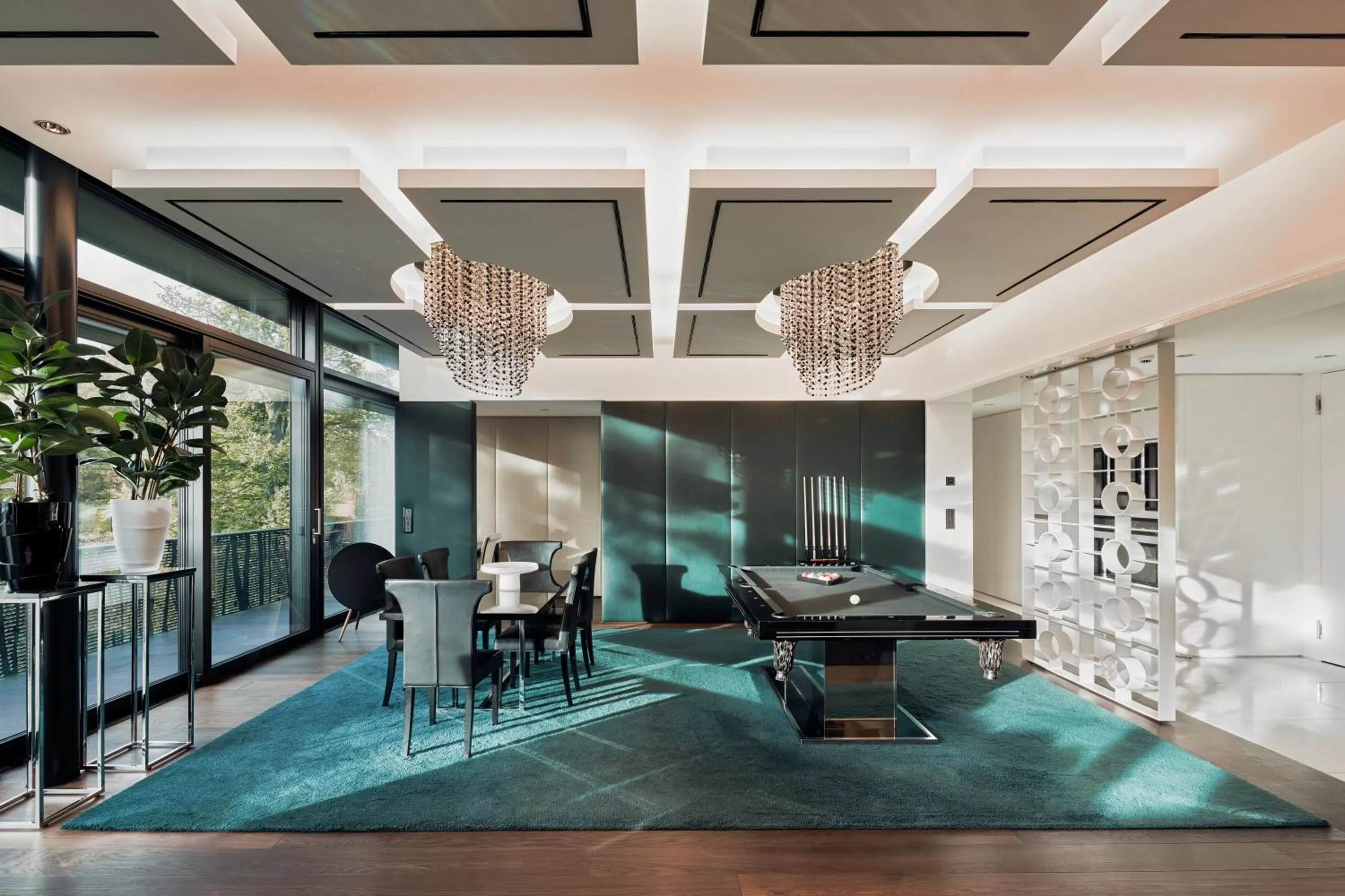 Living room in The Dolder Grand - City and Spa Resort Zurich