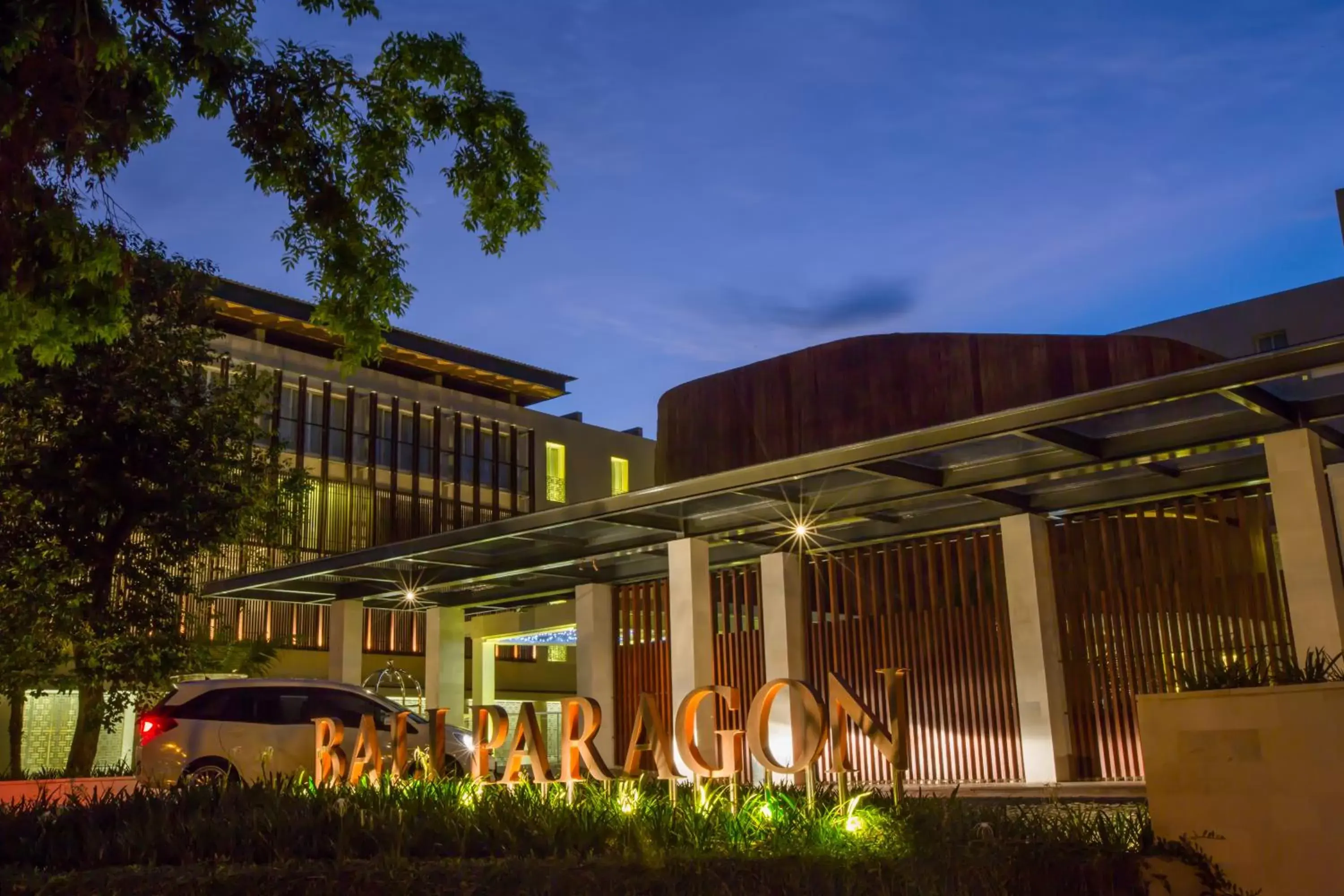 Night, Property Building in Bali Paragon Resort Hotel