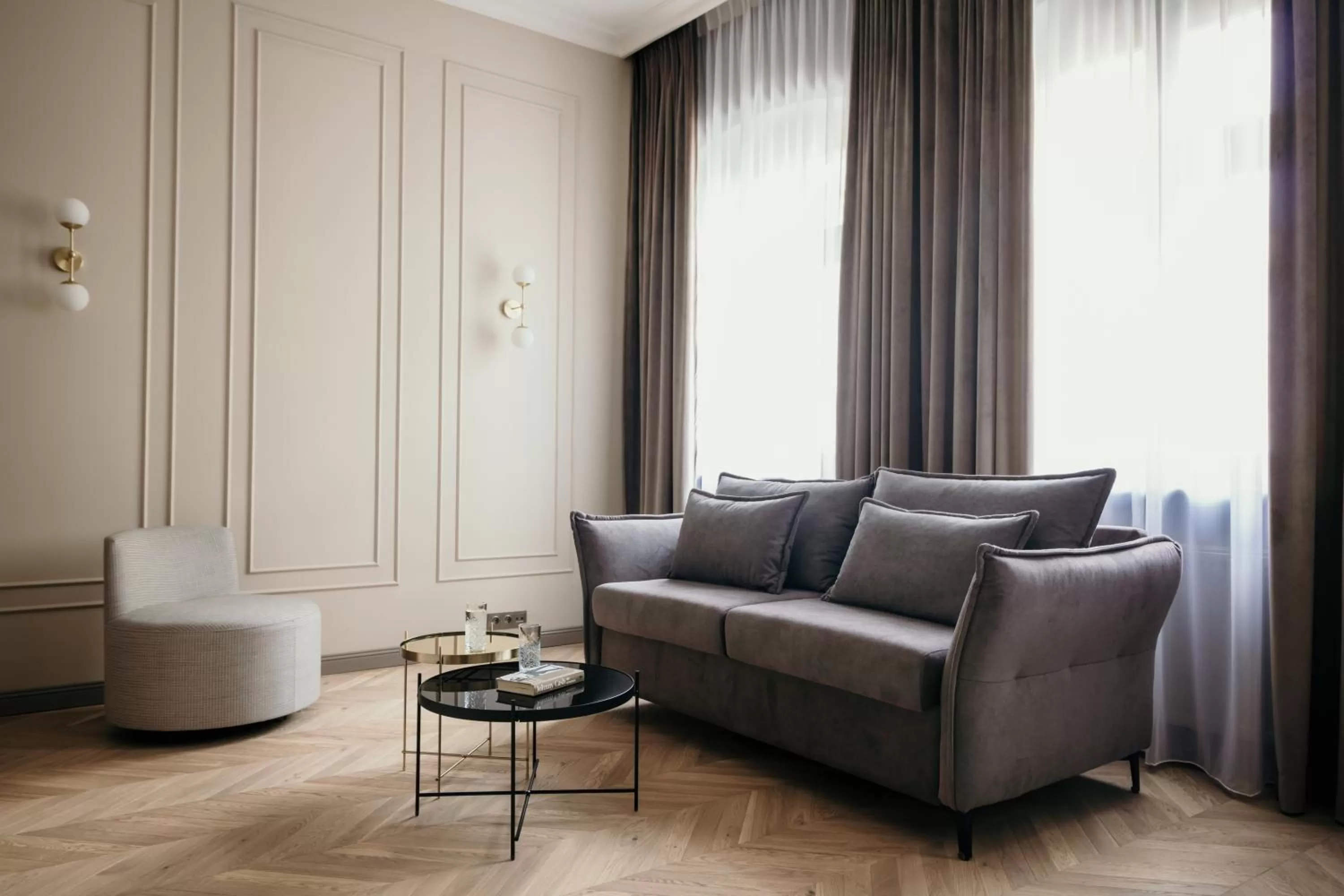 Seating area in Apartamenty Małe Garbary