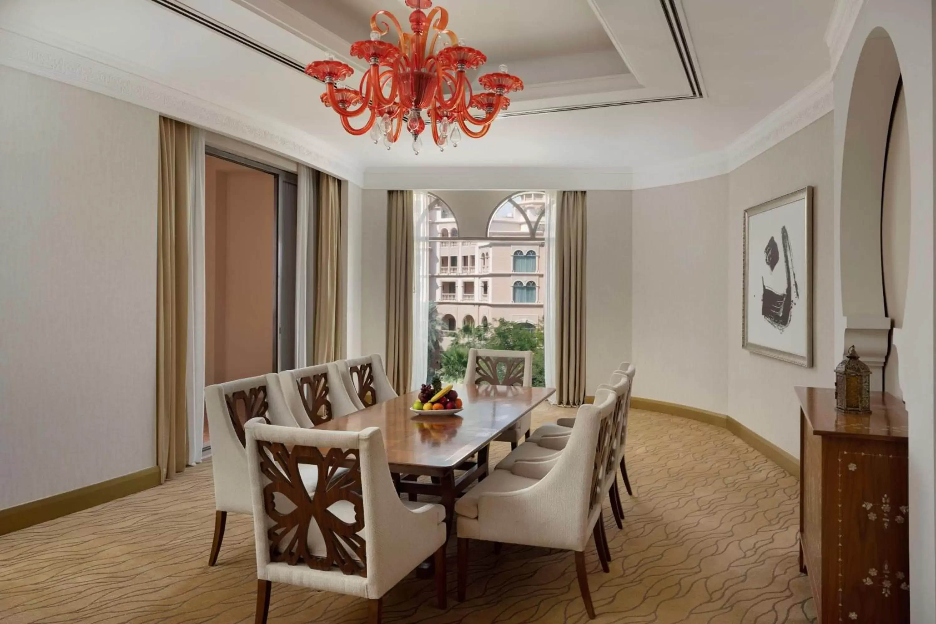 Photo of the whole room, Dining Area in Marsa Malaz Kempinski, The Pearl