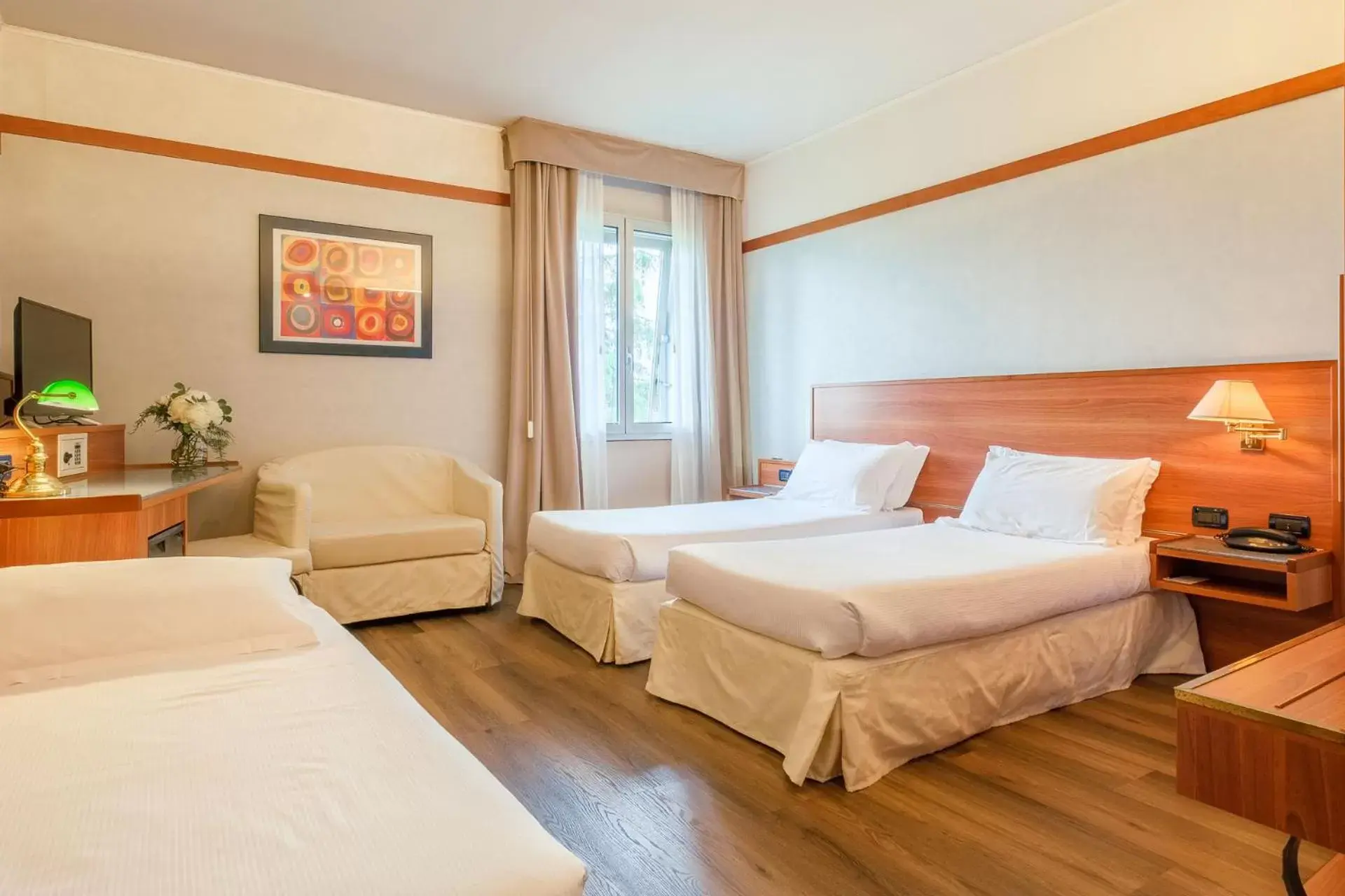 Bedroom, Bed in SHG Hotel Bologna