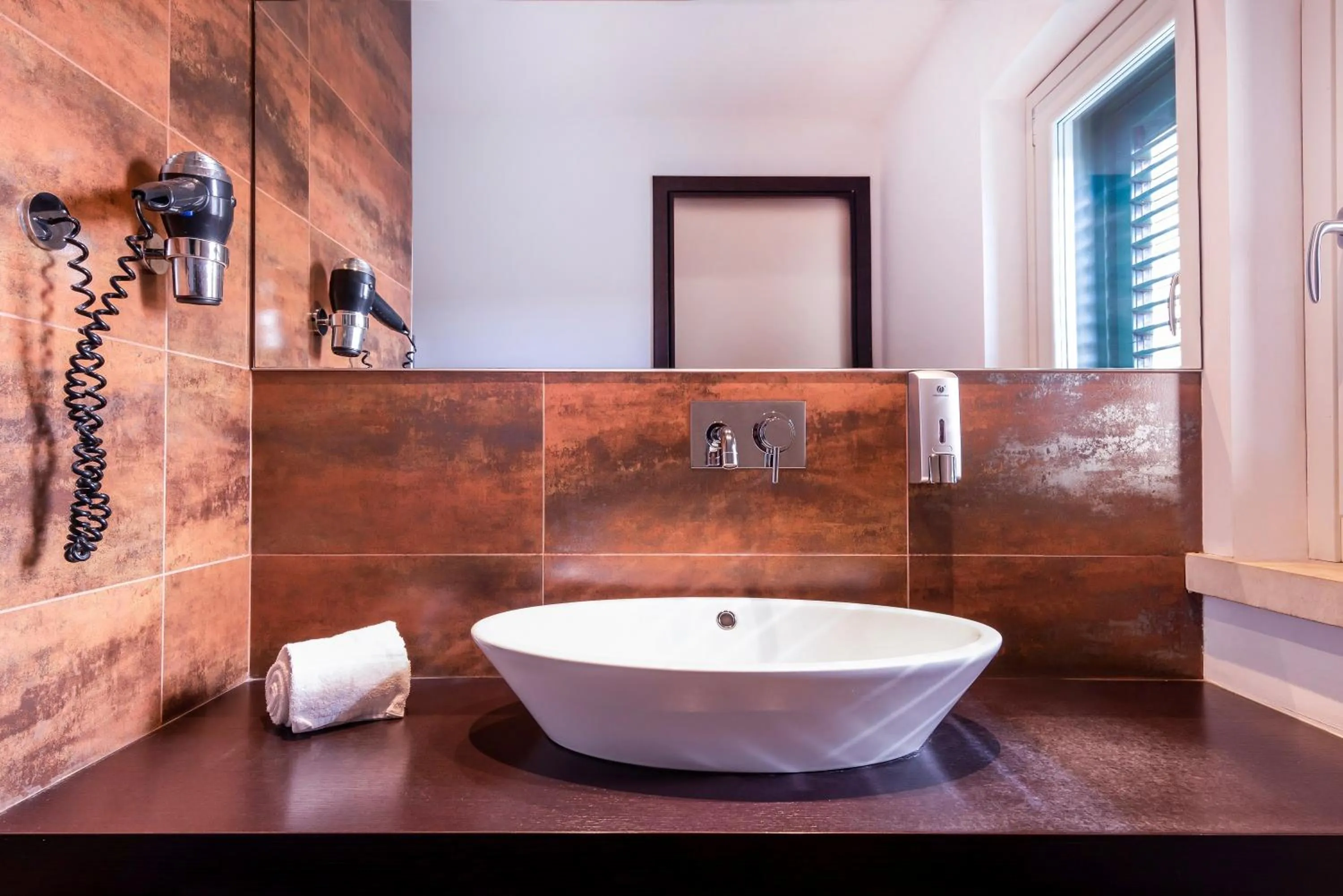 Bathroom in San Giorgio Palace Hotel Ragusa Ibla